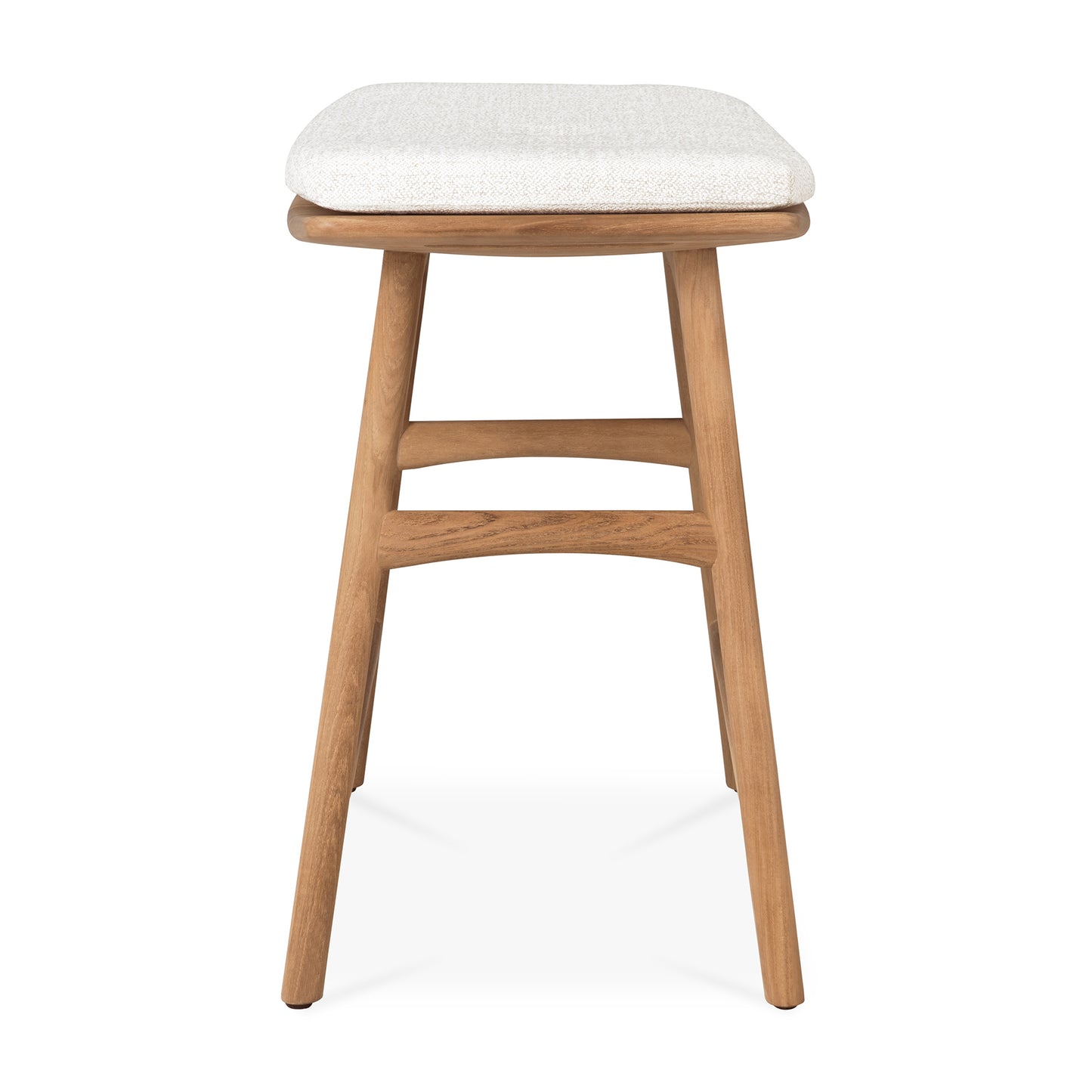 Osso Outdoor Stool, Off White Cushion - Goode Studio
