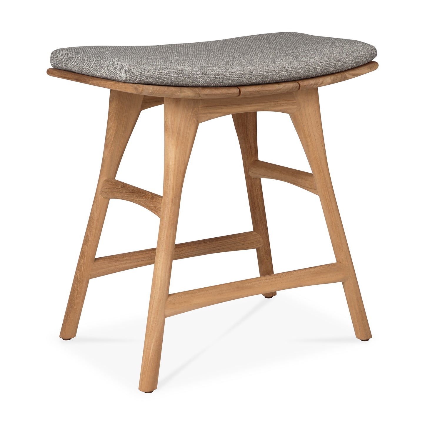 Osso Outdoor Stool, Mocha Cushion - Goode Studio