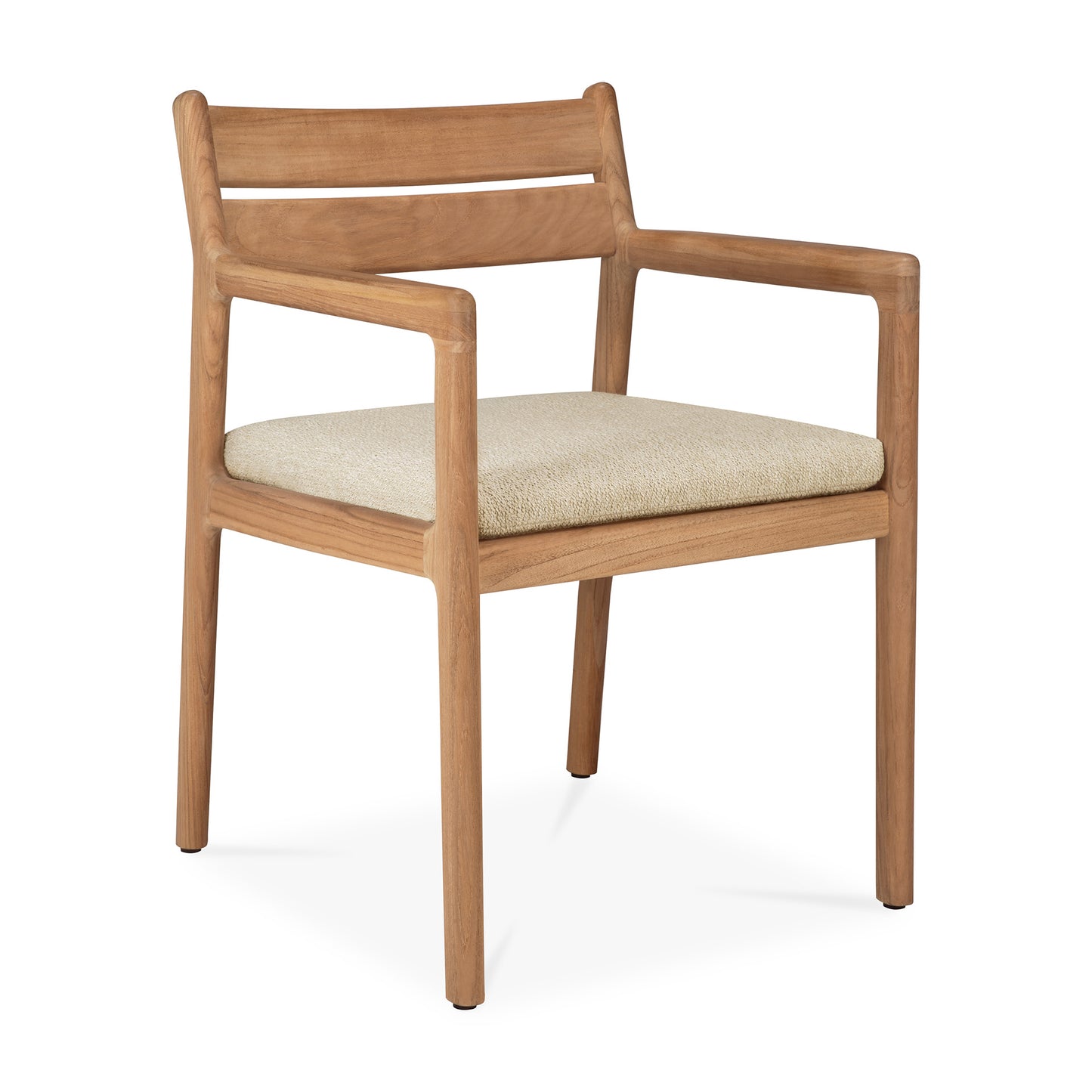Jack-outdoor-armchair-teak-Natural-fabric-front-cut-Goode-Studio