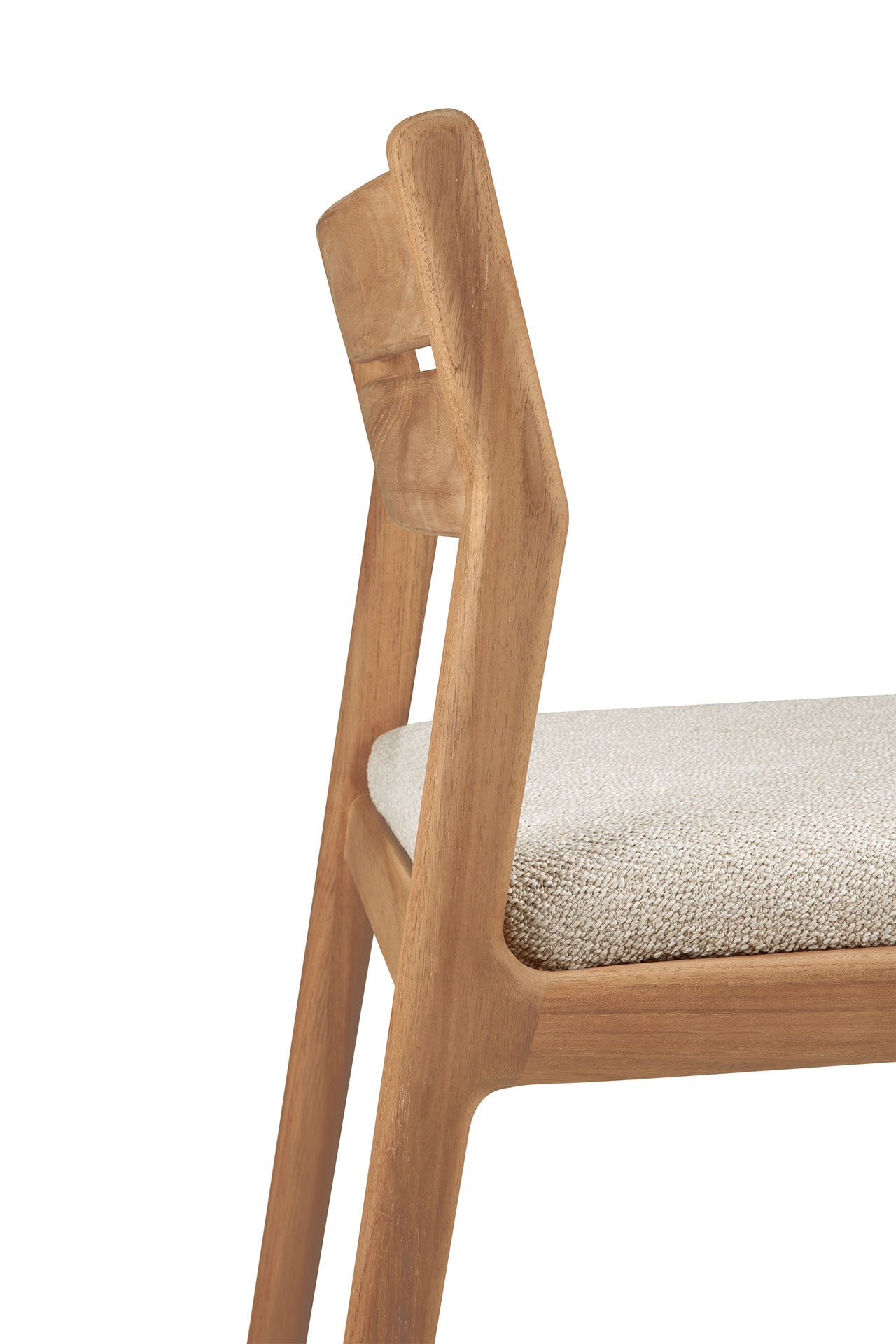 Jack-outdoor-dining-chair-without-armrest-teak-Natural-fabric-Goode-Studio