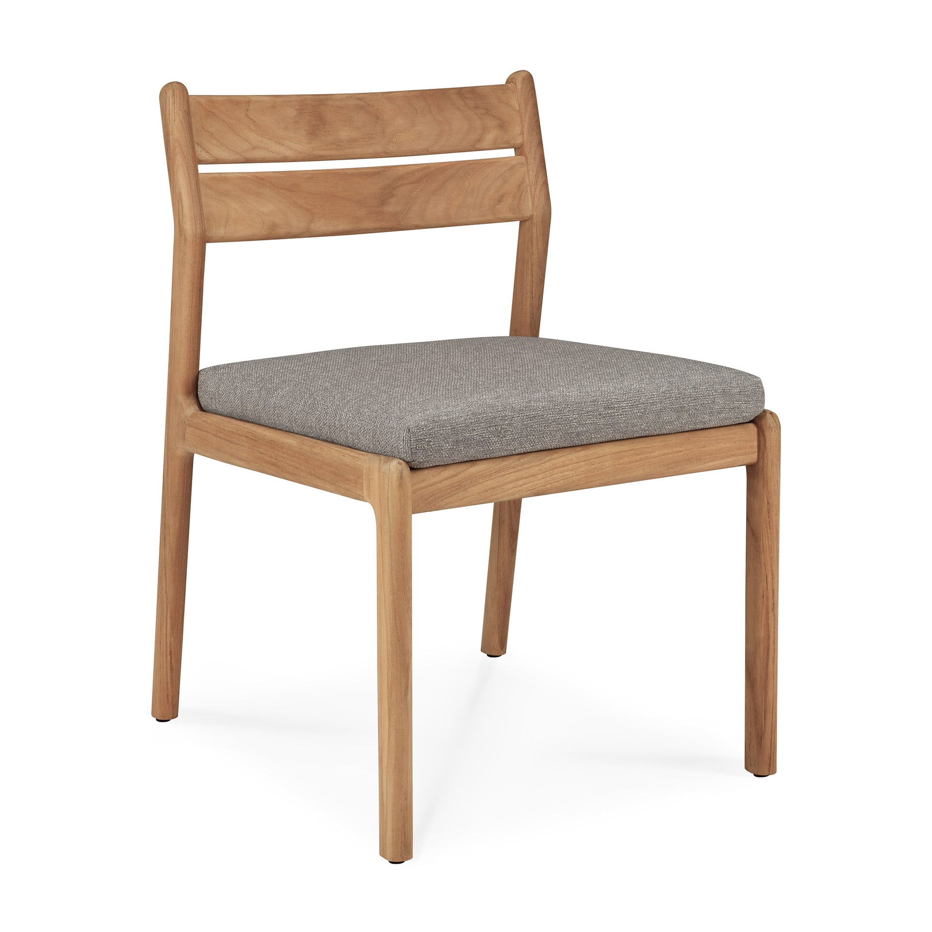 Jack-outdoor-dining-chair-teak-Mocha-fabric-front-cut-Goode-Studio