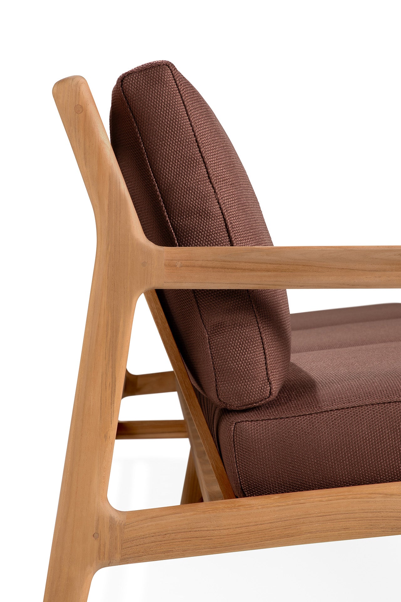 Jack 3 Seater Outdoor Sofa, Teak - Goode Studio