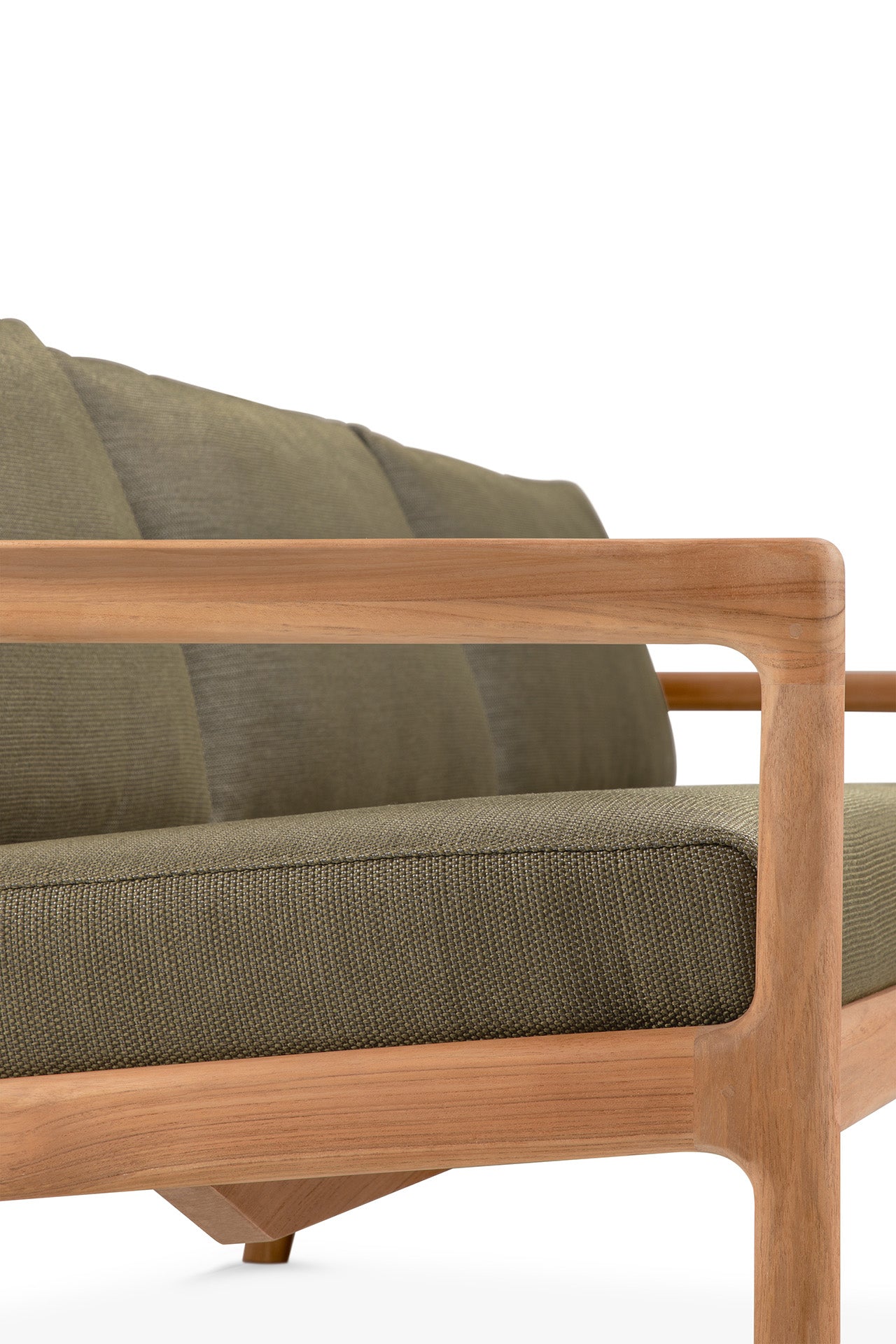 Jack 3 Seater Outdoor Sofa, Teak - Goode Studio