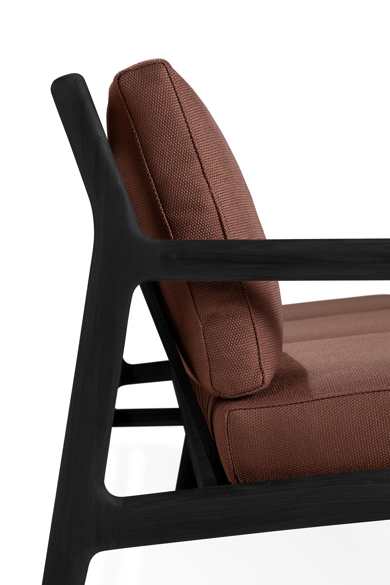 Jack 3 Seater Outdoor Sofa, Teak Black - Goode Studio