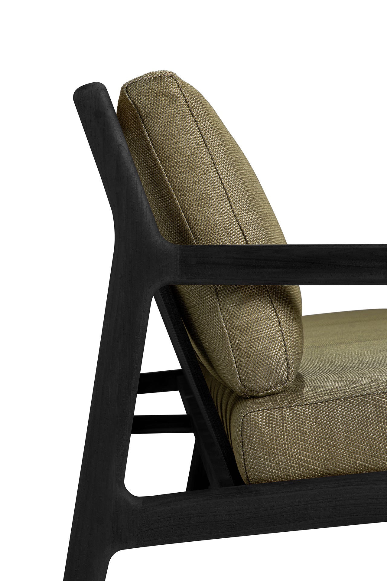 Jack 3 Seater Outdoor Sofa, Teak Black - Goode Studio