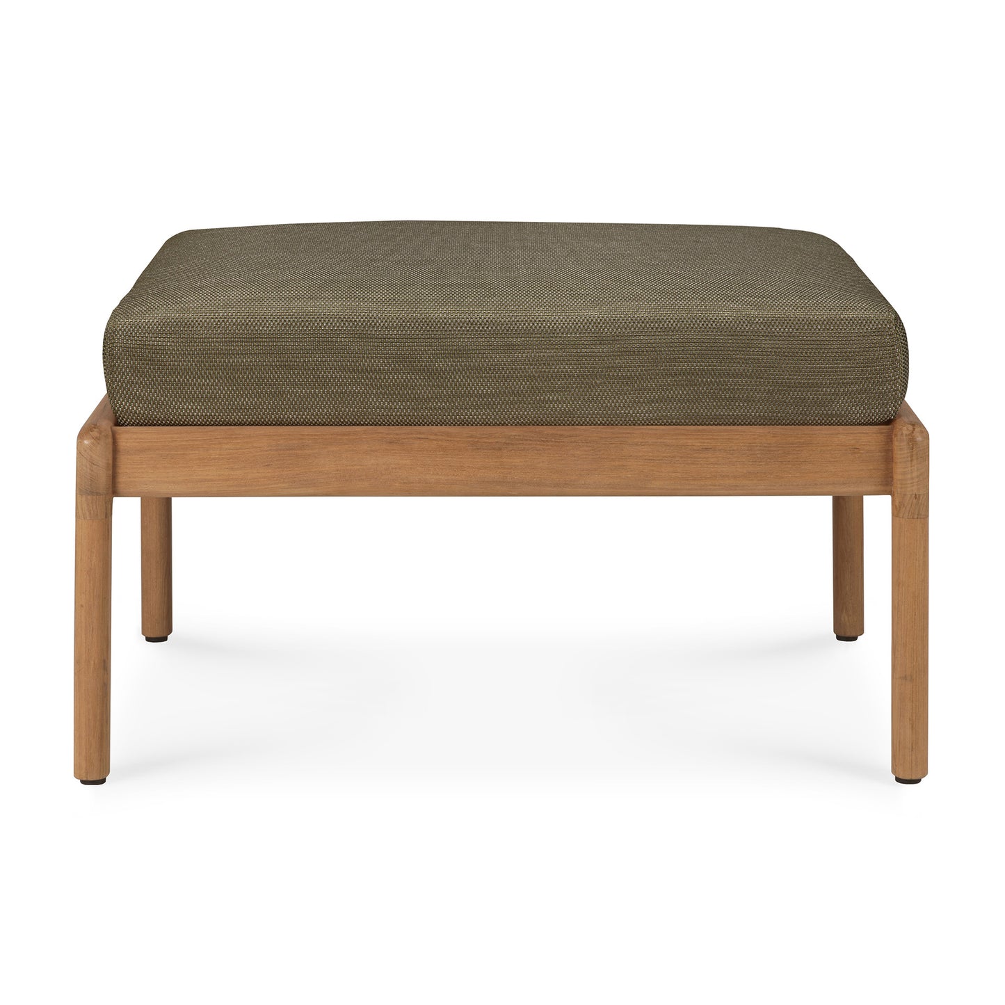 Jack Outdoor Footstool, Teak - Goode Studio