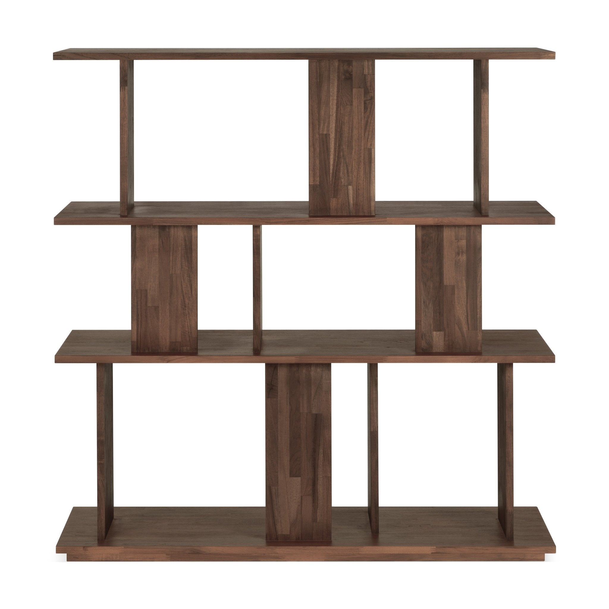 Irregular-rack-varnished-teak-brown-version-A-front-cut-Goode-Studio