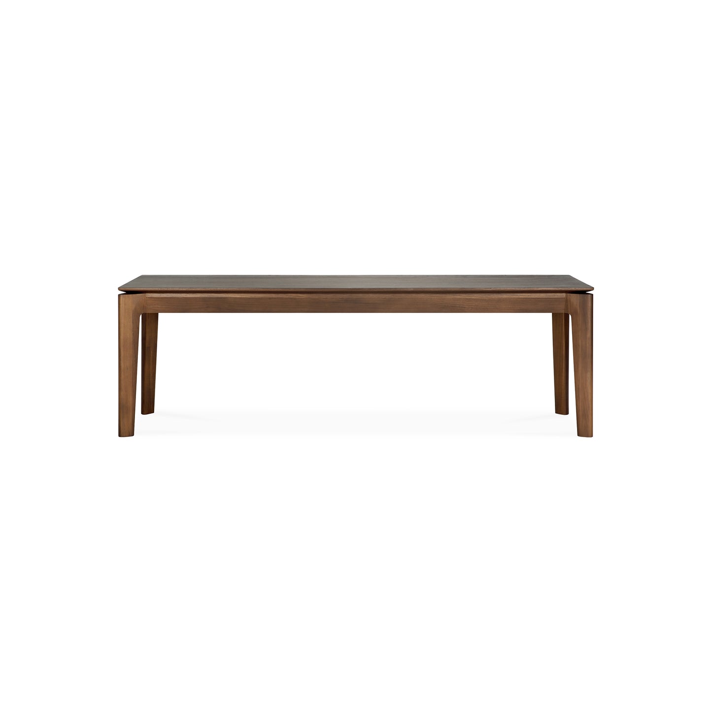Bok-bench-varnished-teak-brown-front-cut-Goode-Studio