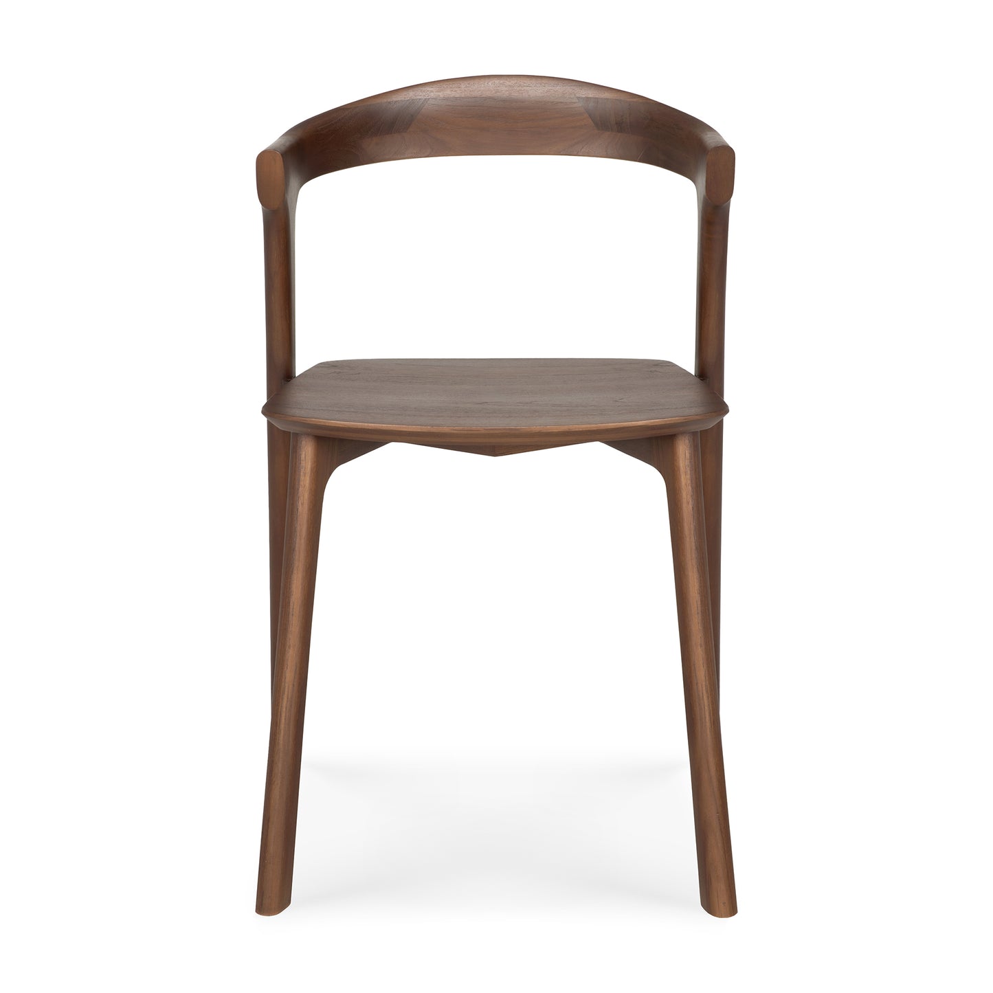Bok-dining-chair-teak-brown-front-cut-Goode-Studio