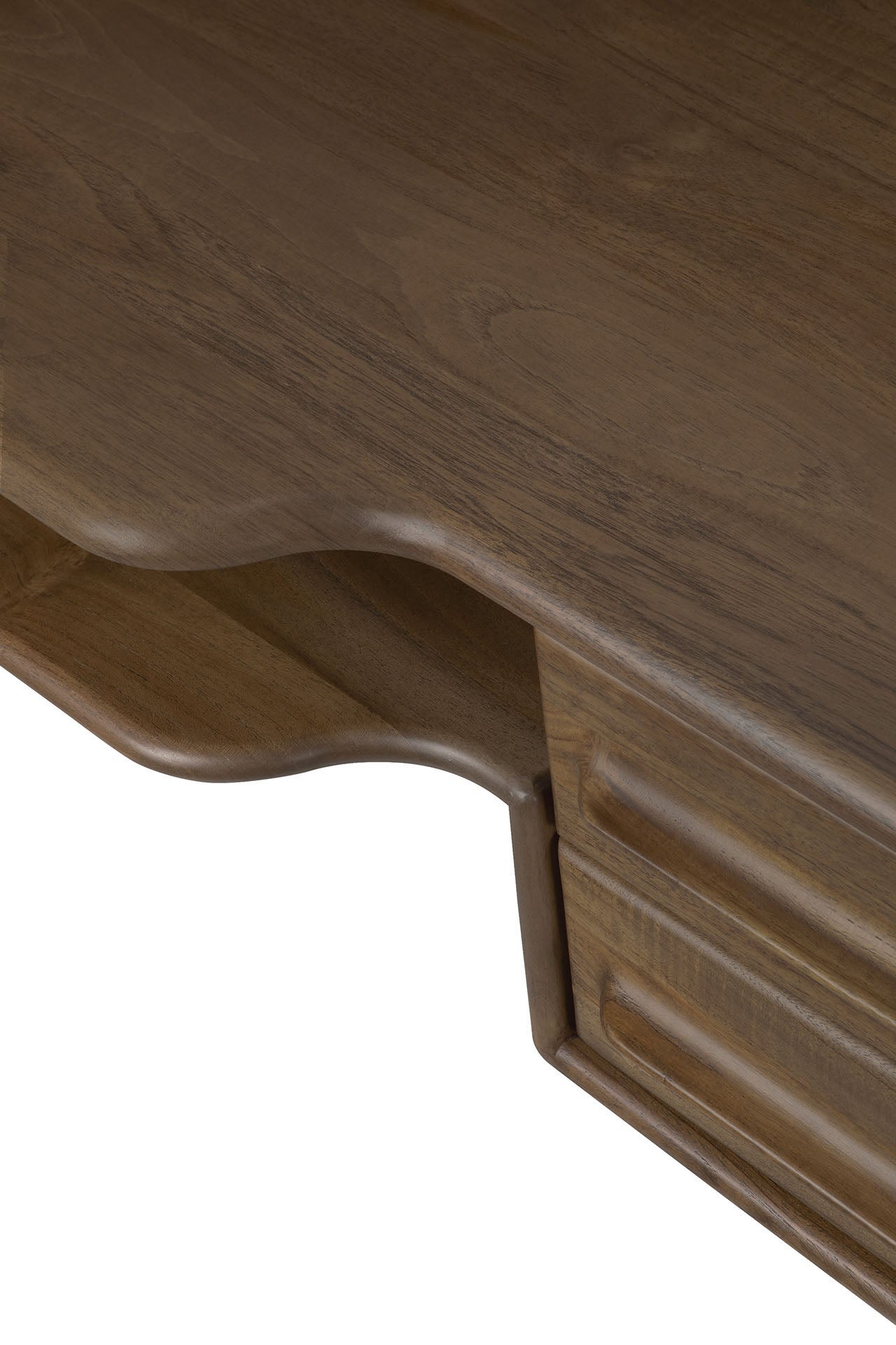 Flow Desk, Teak Wild Brown - Goode Studio
