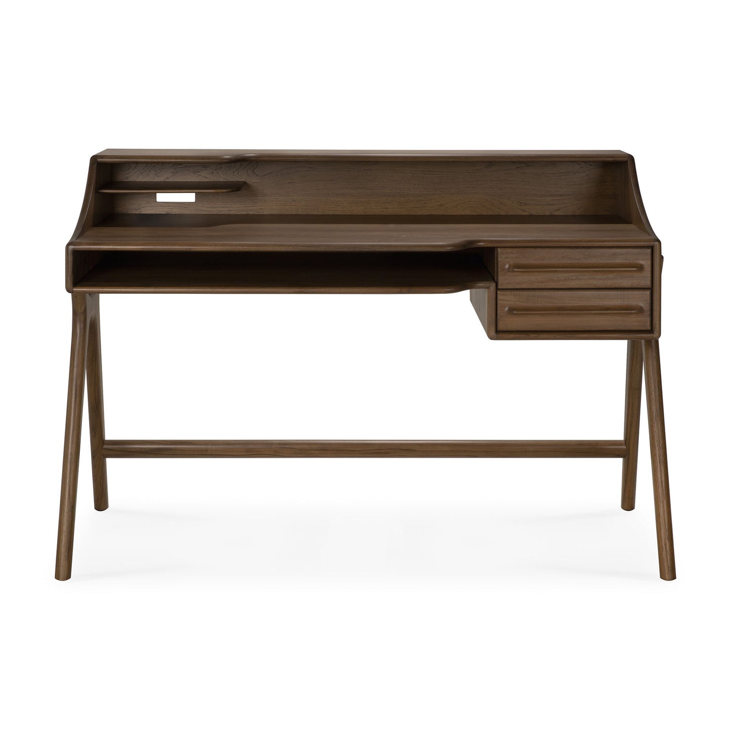 Flow Desk, Teak Wild Brown - Goode Studio
