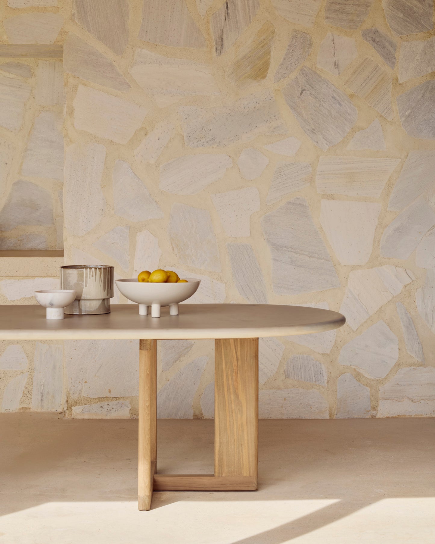 Trestle-Outdoor-dining-table-concrete-top-reclaimed-teak-Goode-Studio