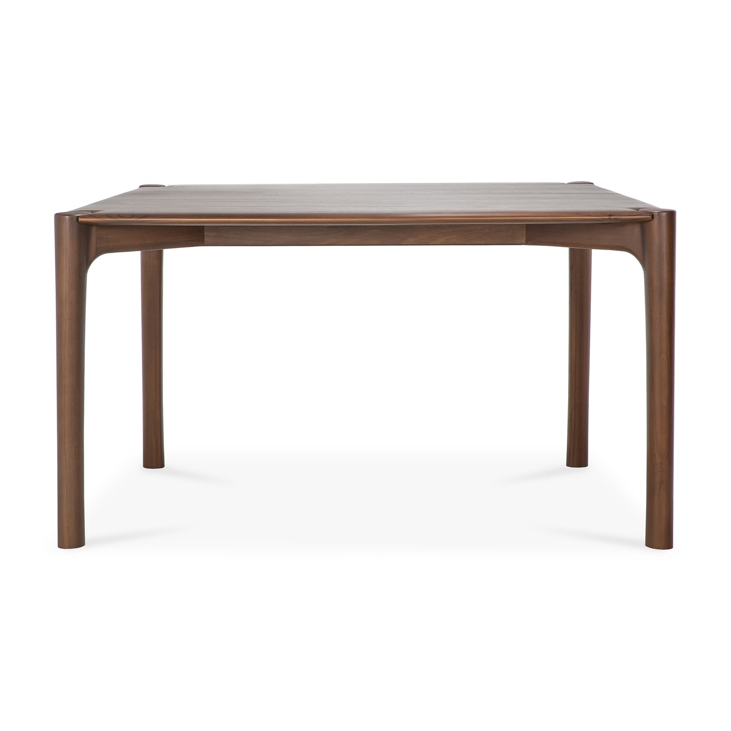 PI dining table teak brown solid FSC teak rectangular dining table
