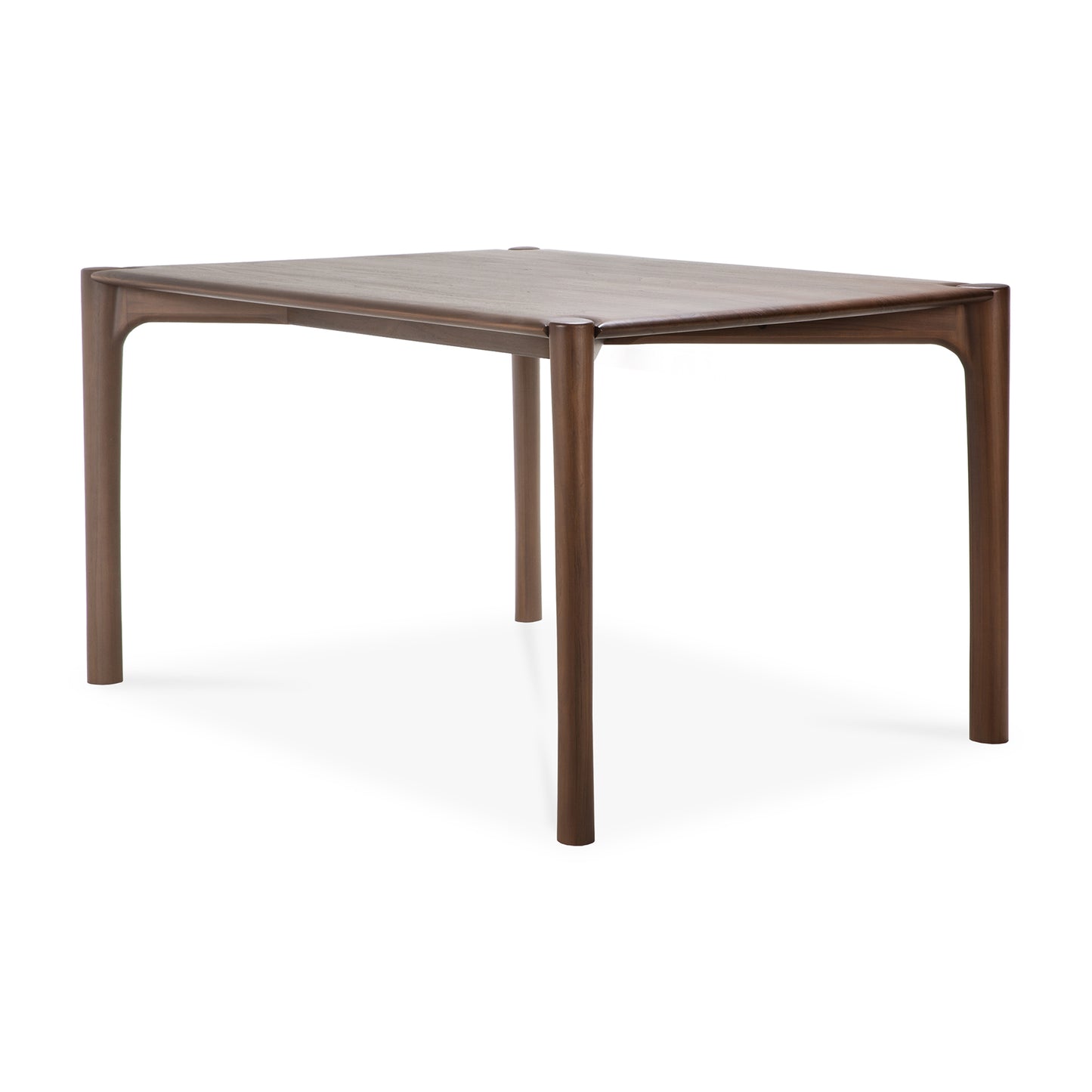 PI dining table FSC teak brown luxury residential dining table