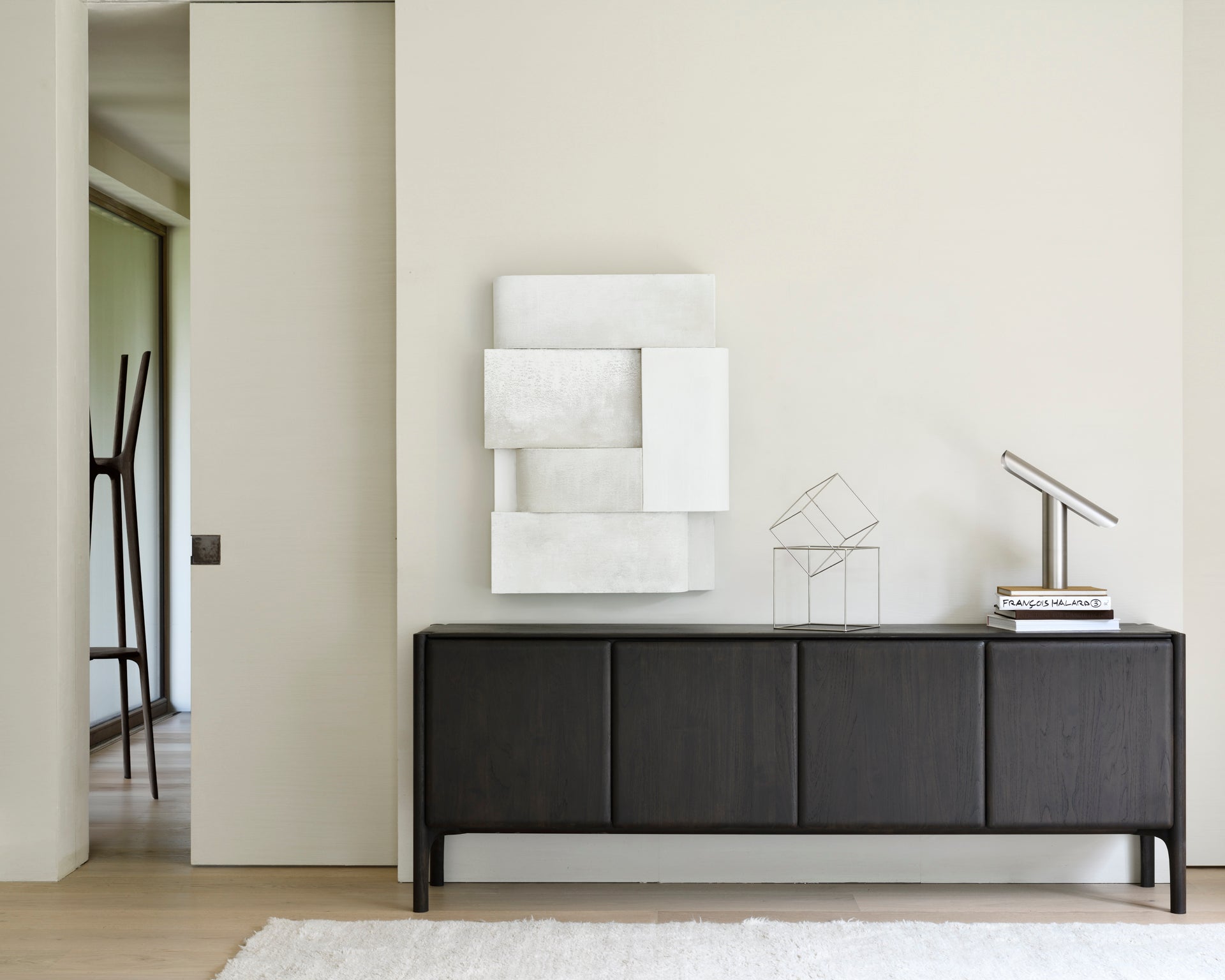 PI Sideboard, Teak Dark Brown - Goode Studio