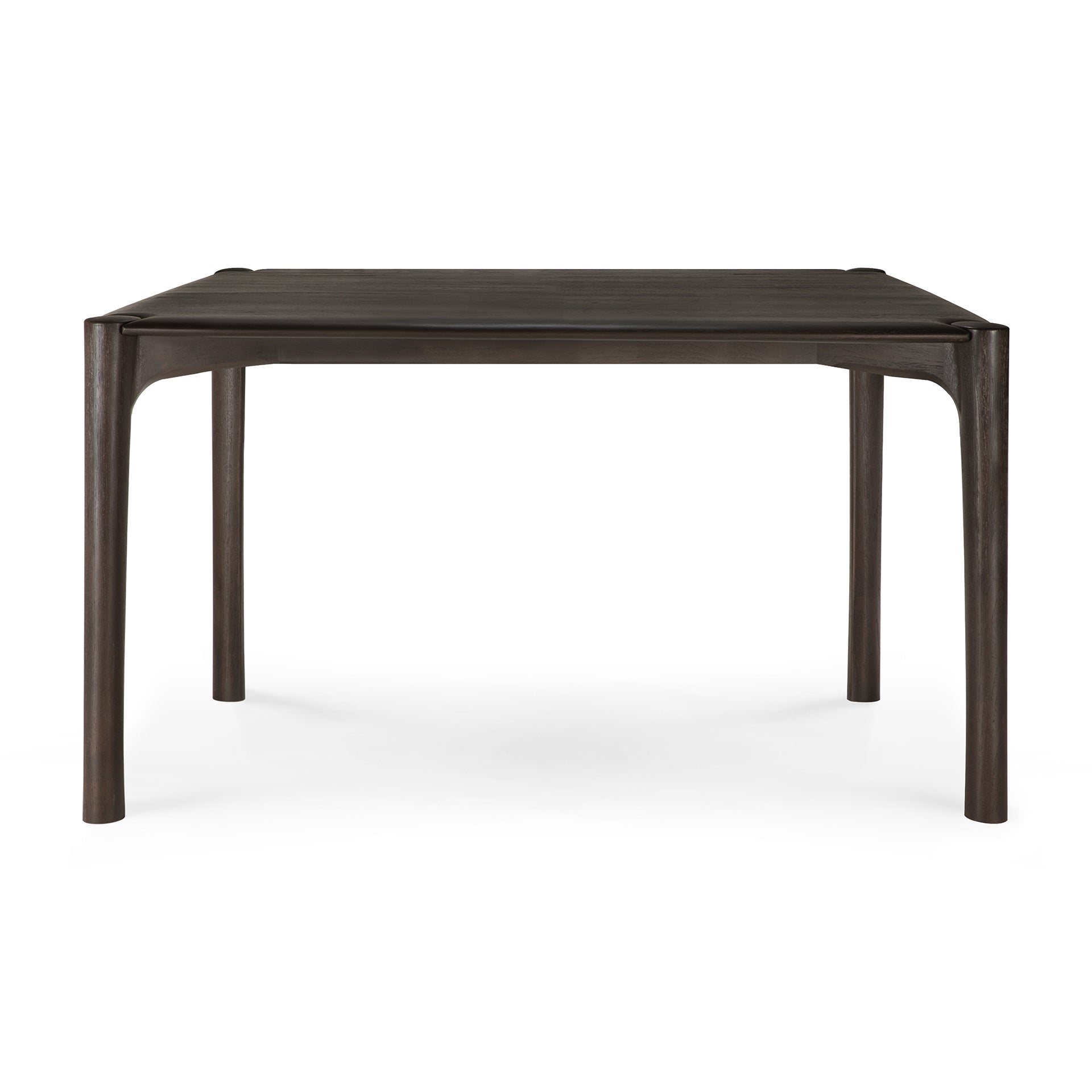 PI Dining Table, Teak Dark Brown - Goode Studio