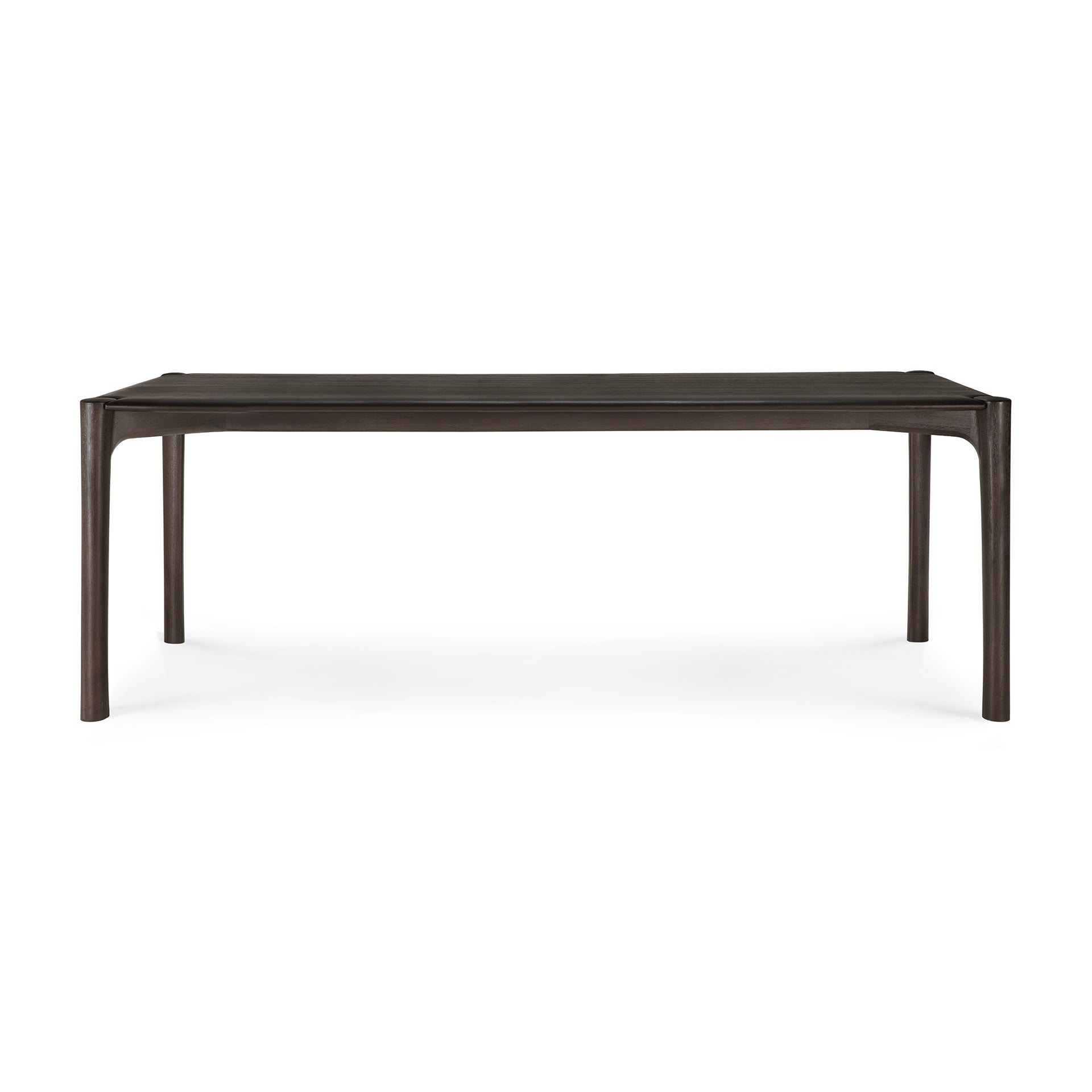 PI Dining Table, Teak Dark Brown - Goode Studio