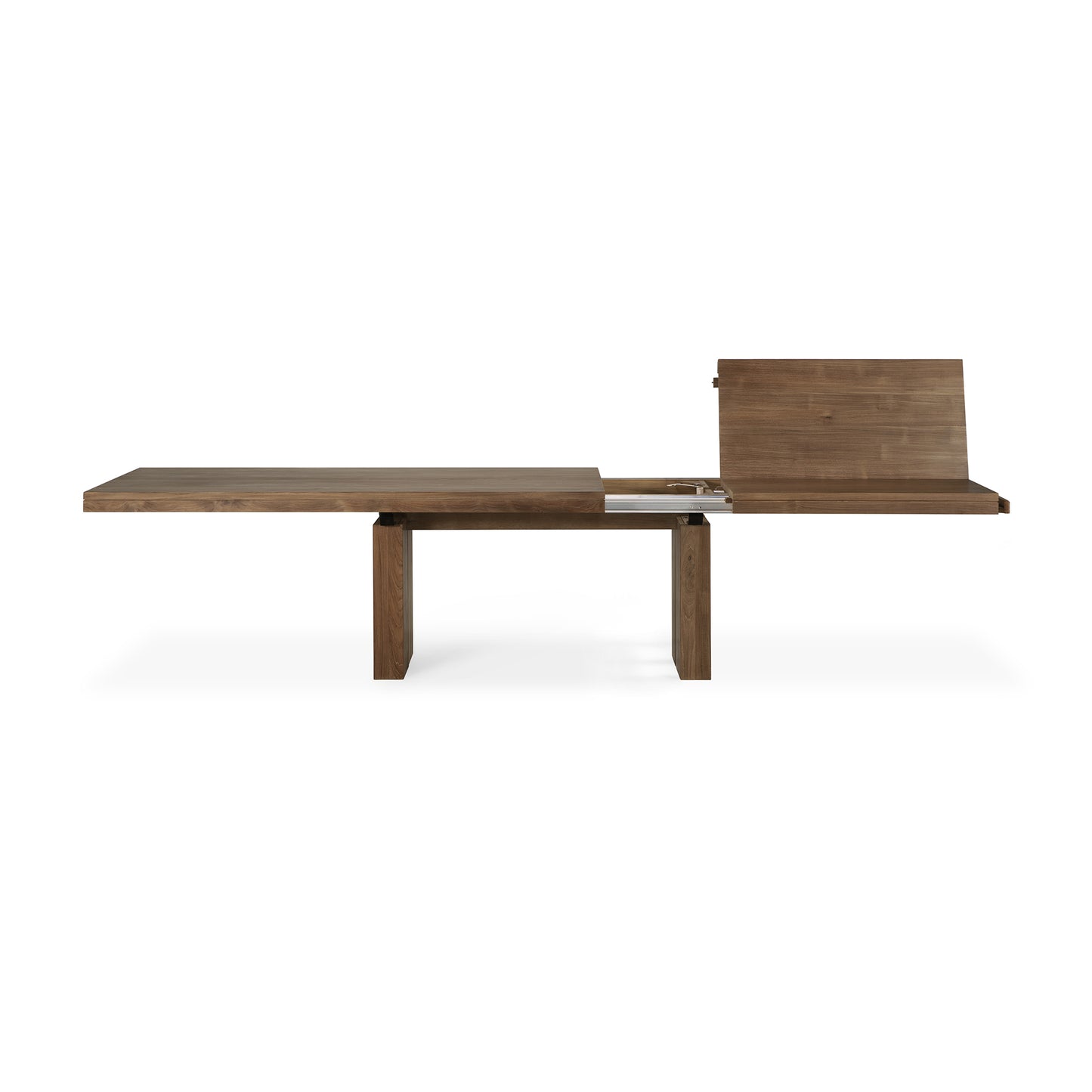 Double Teak Extendable Dining Table - Goode Studio