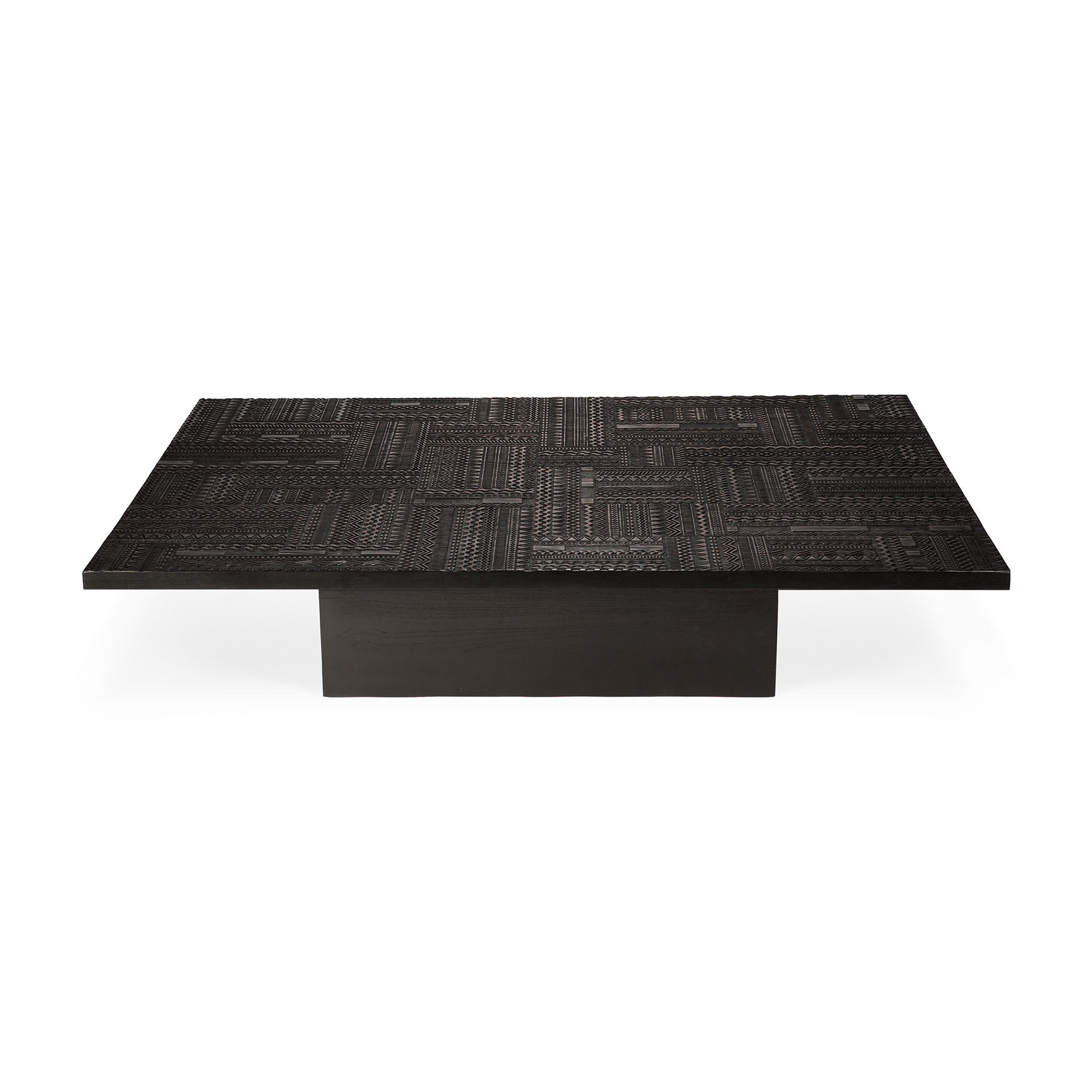 Teak-Tabwa-blok-black-coffee-table-front-cut-Goode-Studio