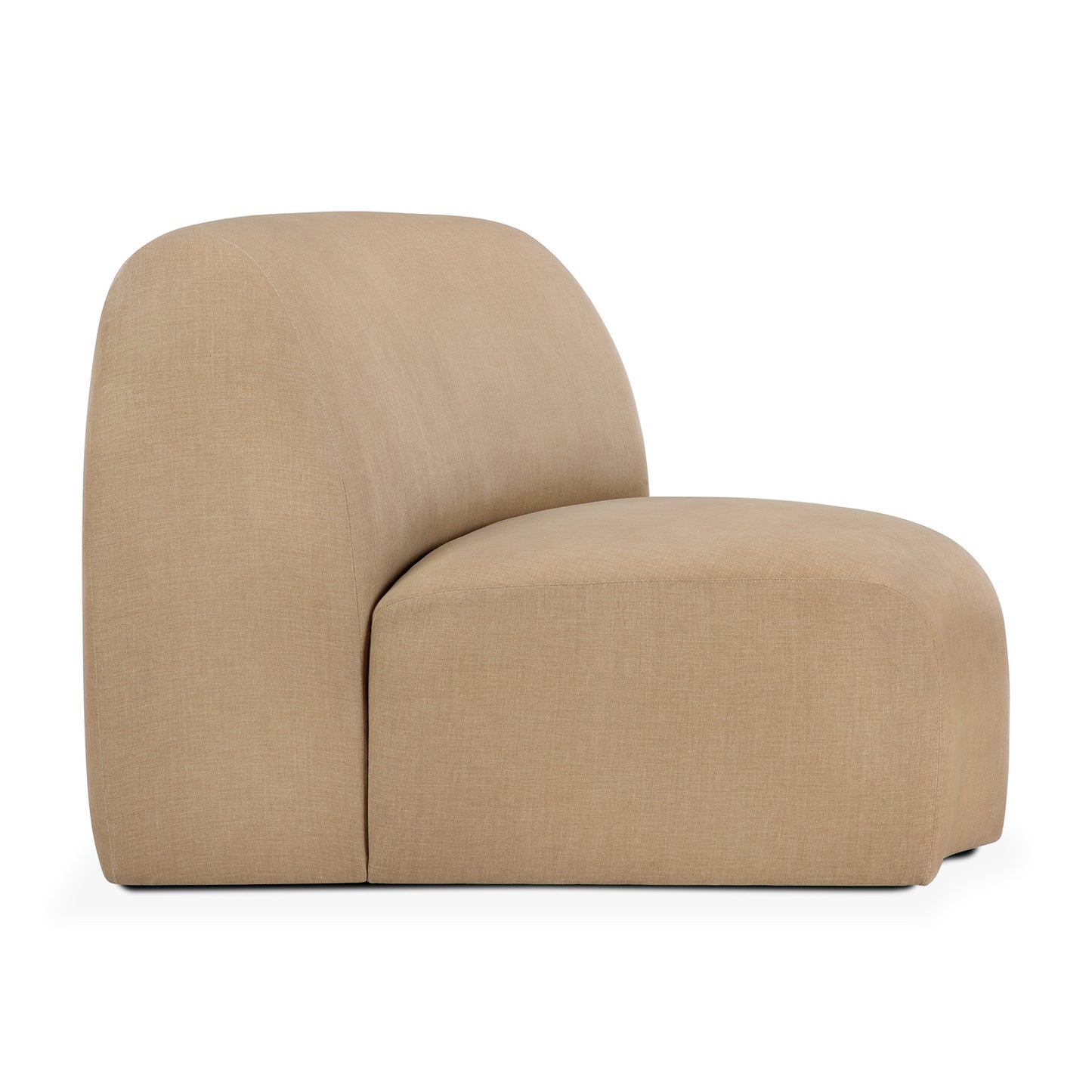 Bulky Modular Sofa, 45° Round Corner - Goode Studio