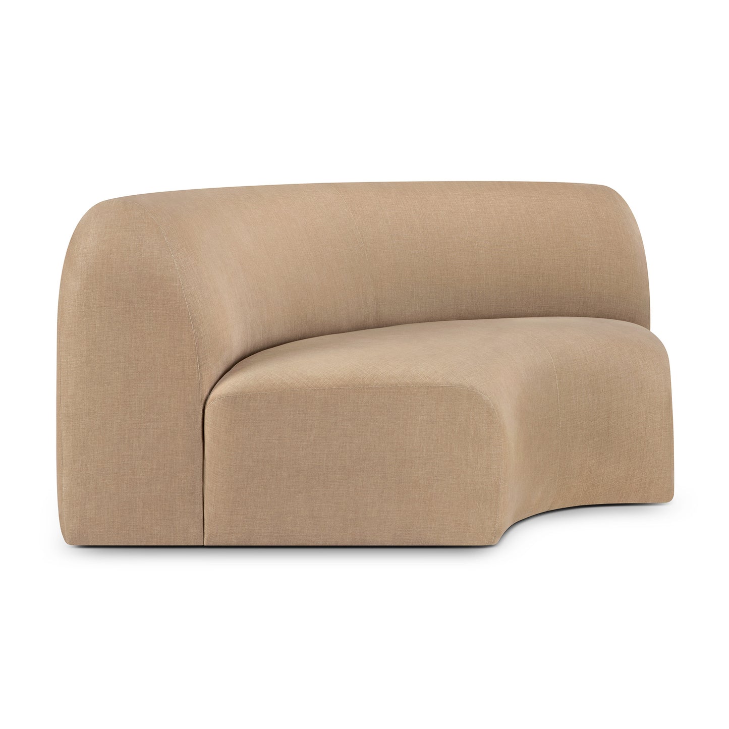 Bulky Modular Sofa, 90° Round Corner - Goode Studio