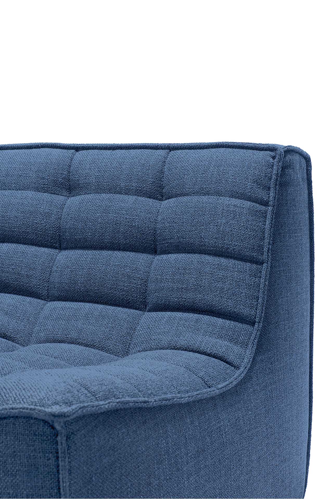 N701 Blue Sectional, 2 Seater - Goode Studio