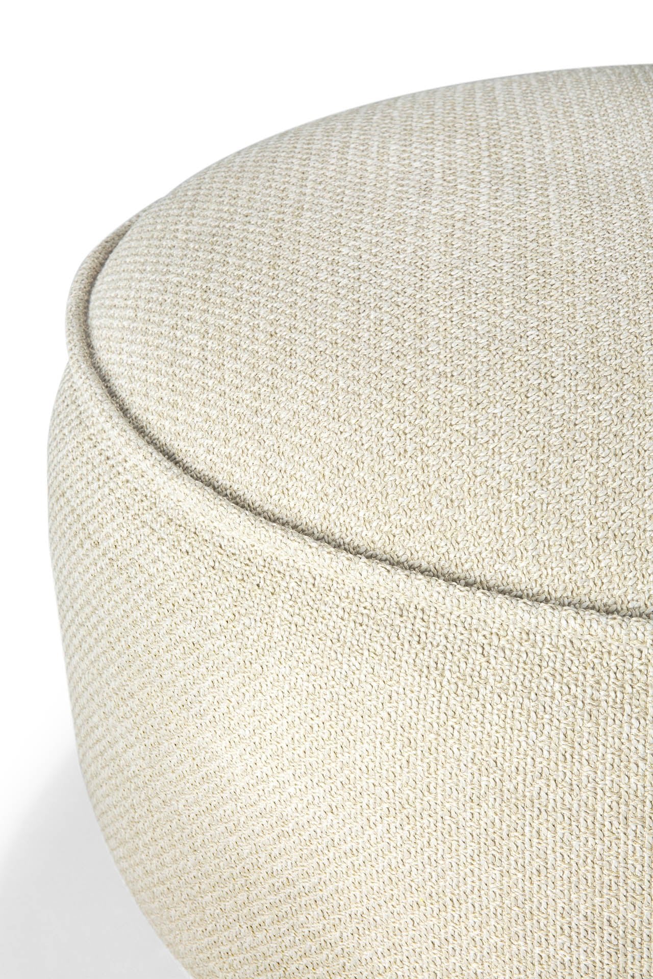 Donut Large Outdoor Pouf, Natural - Goode Studio