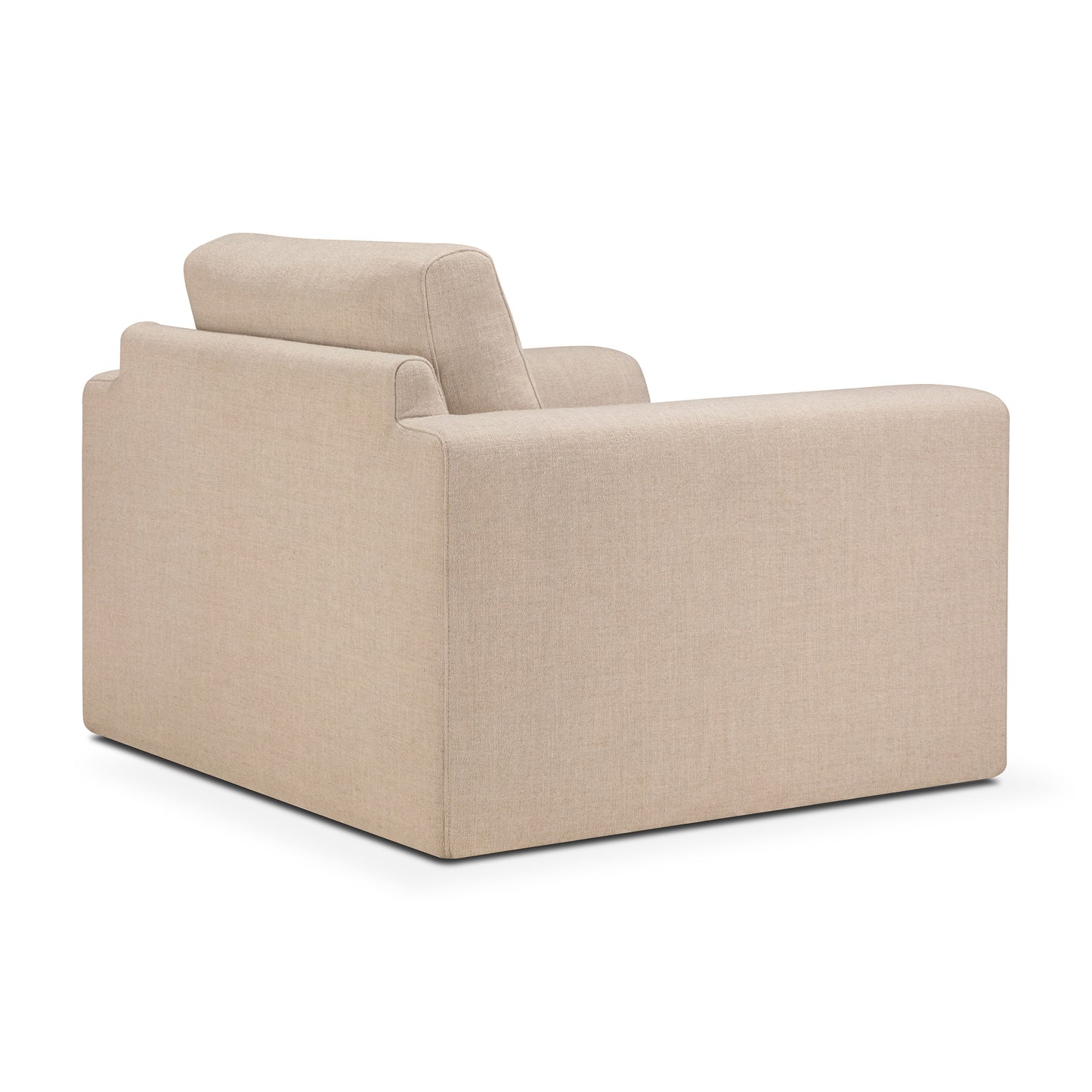 Ease Lounge Chair-Leche-fabric-back-cut-Goode-Studio