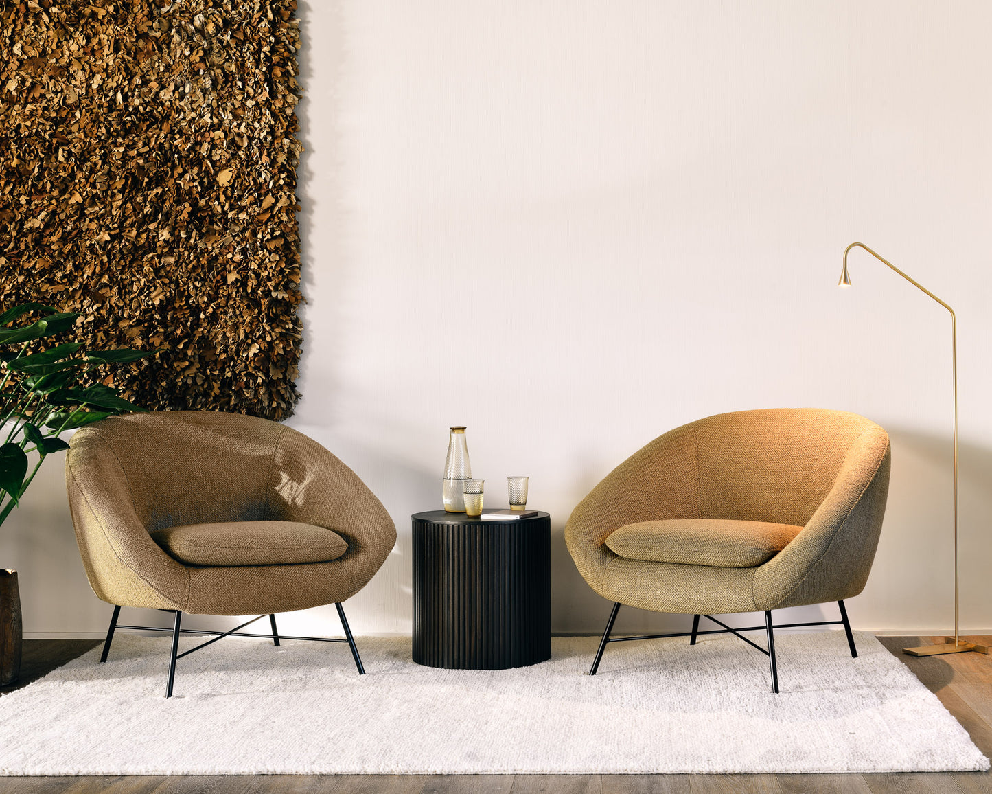 Barrow-lounge-chair-ginger-Roller-Max-sidetable-Dunes-rug-sand-Goode-Studio
