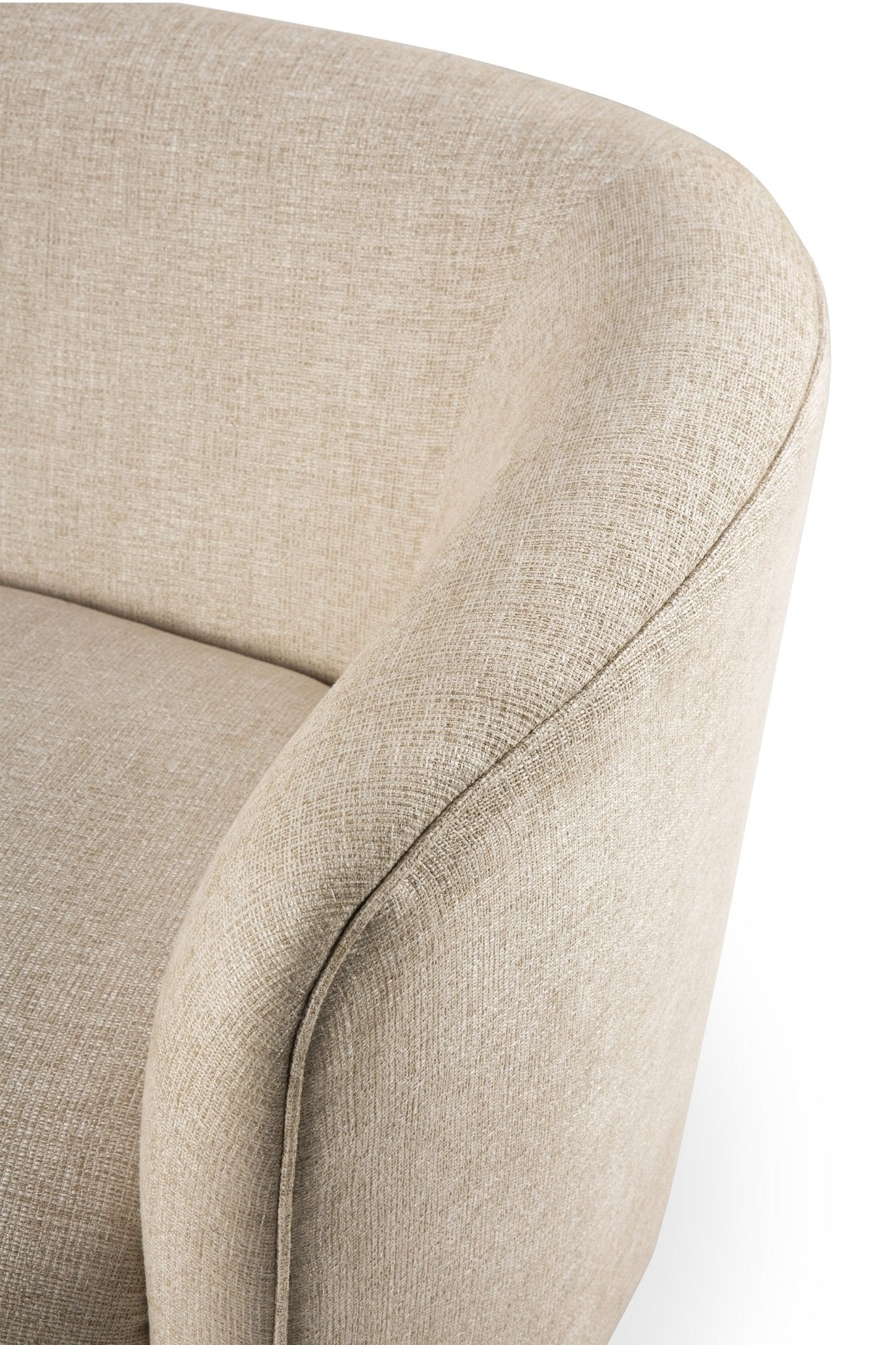 Ellipse Sofa, Oatmeal - Goode Studio