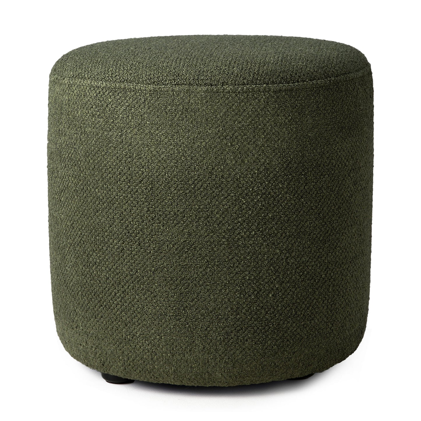 Barrow Pouf-pine-green-front-cut-Goode-Studio