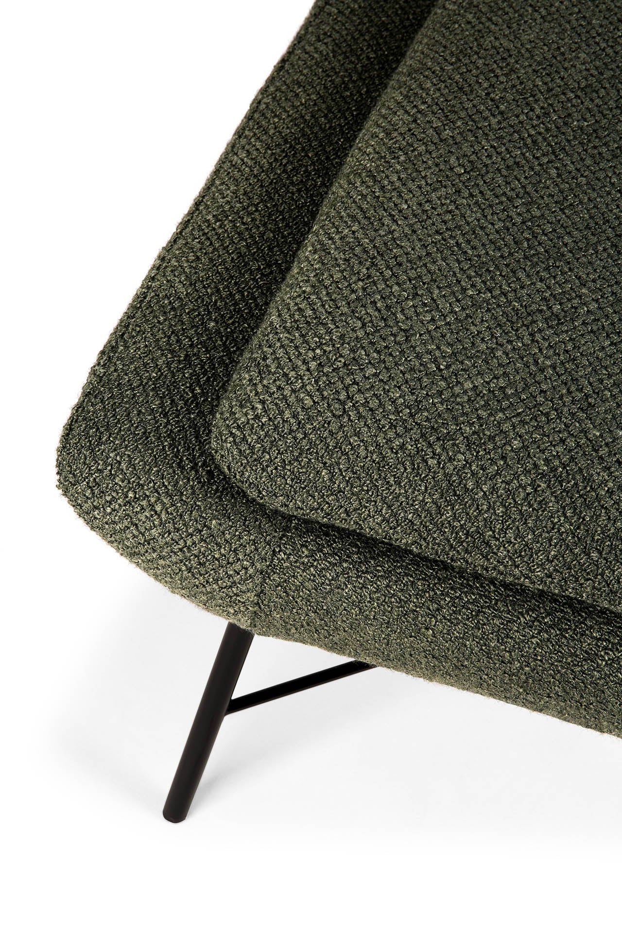 Barrow-footstool-Pine-Green-fabric-Goode-Studio