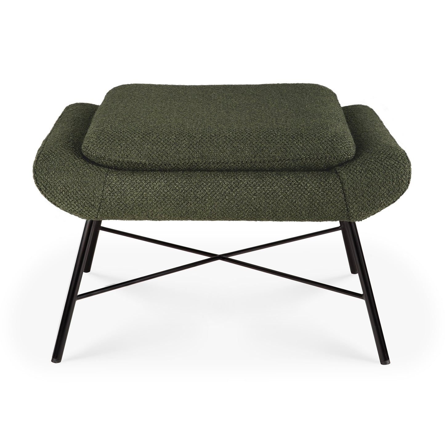 Barrow-footstool-Pine-Green-fabric-front-cut-Goode-Studio