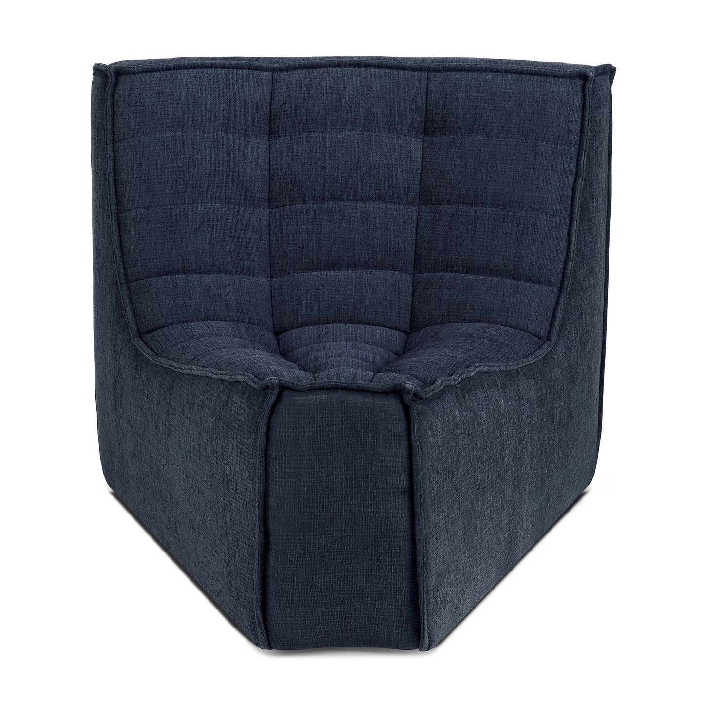 N701-modular-sofa-Eco-fabric-Graphite-45round-corner-front-cut-Goode-Studio