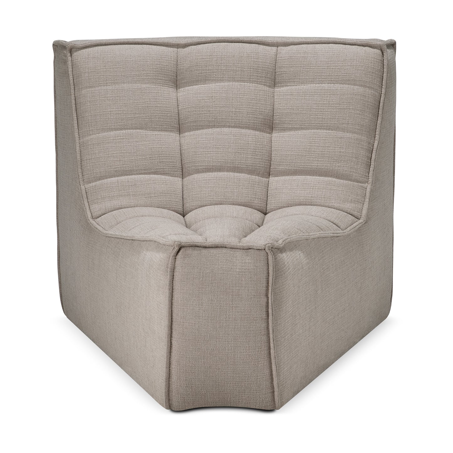 Sofa-N701-round-corner-45-Ecru-Eco-front-cut-Goode-Studio