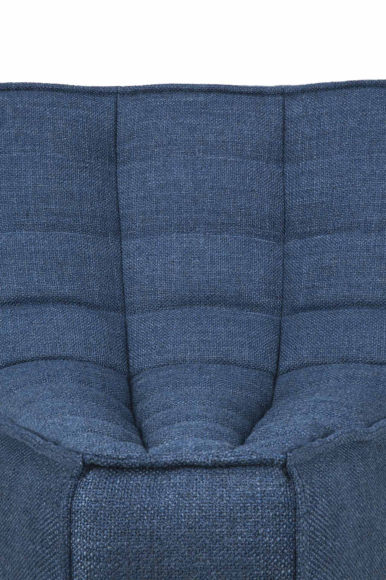 N701 Blue Sectional, 45° Round Corner - Goode Studio