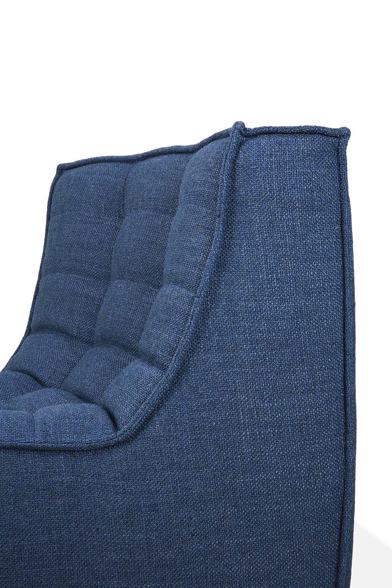 N701 Blue Sectional, 45° Round Corner - Goode Studio