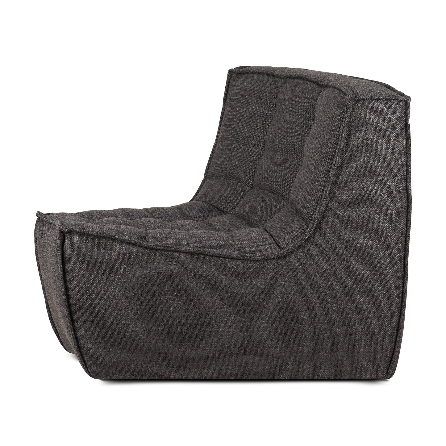 N701 Dark Grey Sectional, 45° Round Corner - Goode Studio