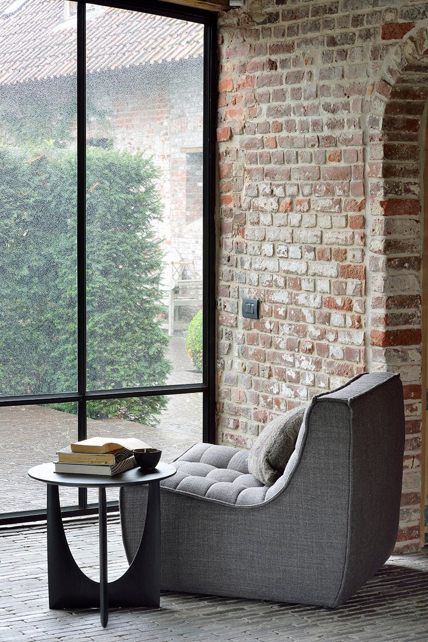 N701 Dark Grey Sectional, 1 Seater - Goode Studio