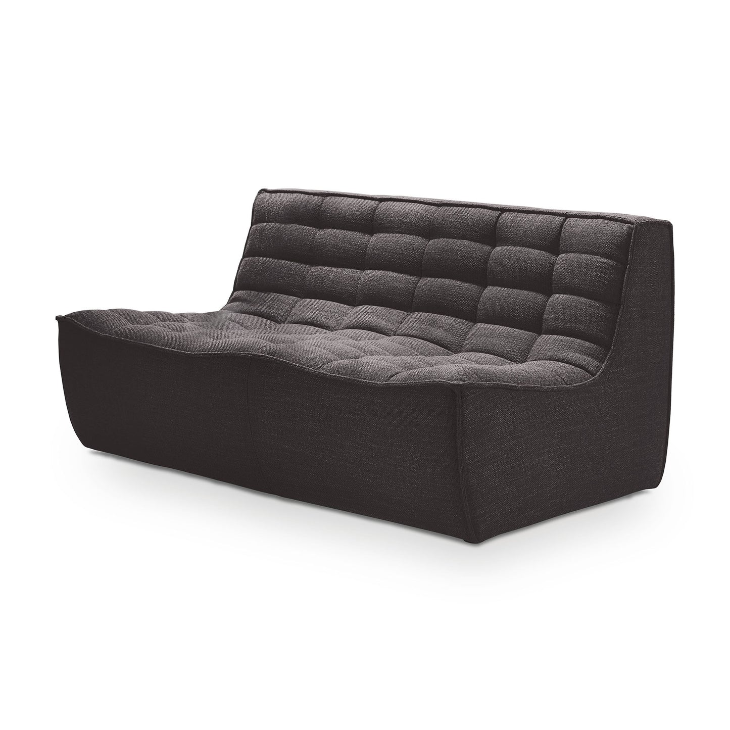 N701 Dark Grey Sectional, 2 Seater - Goode Studio