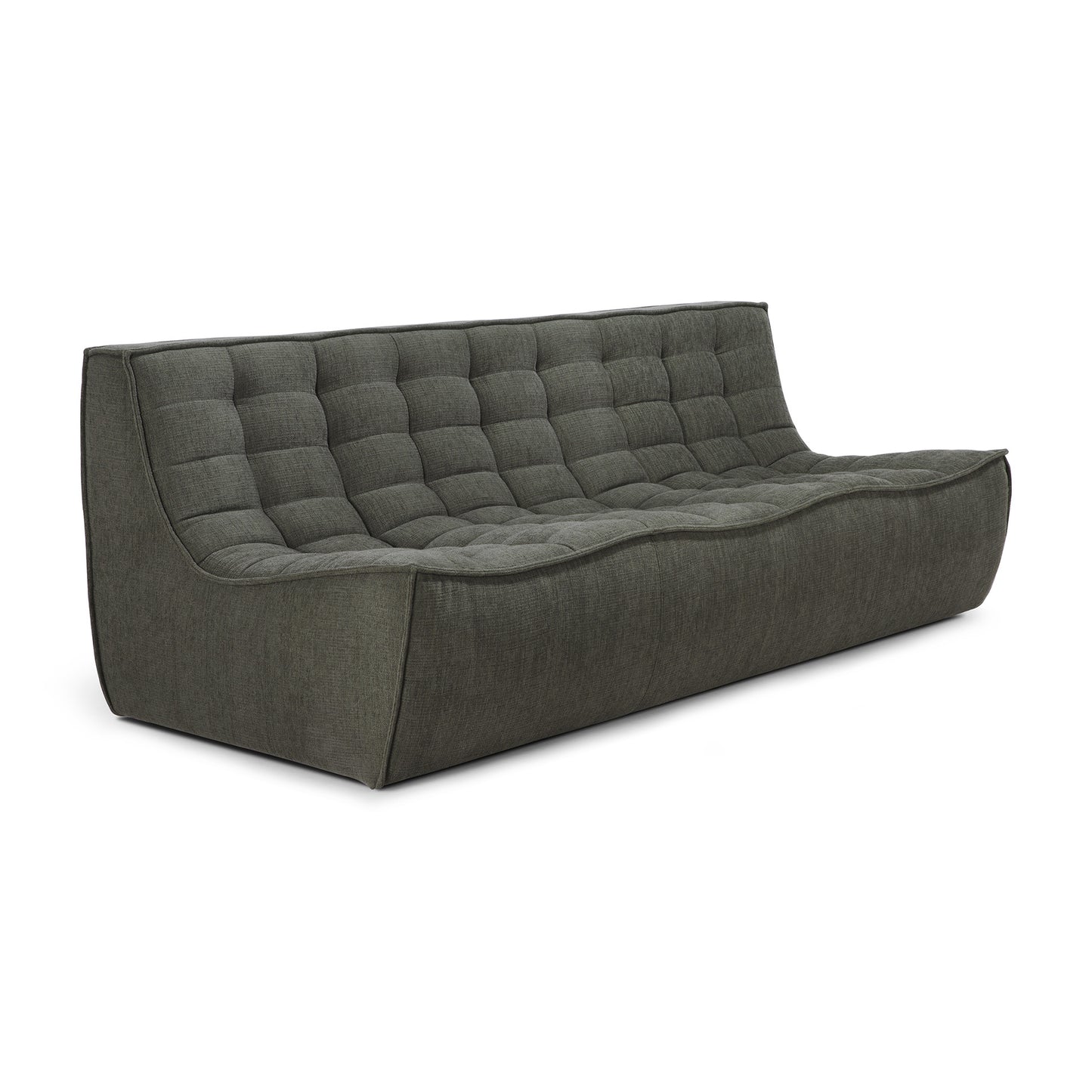 N701 Moss Eco Sectional, 3 Seater - Goode Studio