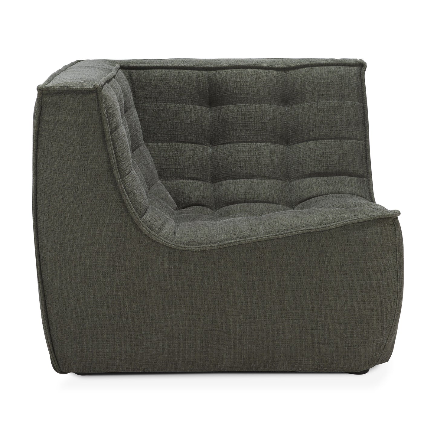 N701-sofa-corner-Moss-Eco-fabric-right-cut-Goode-Studio