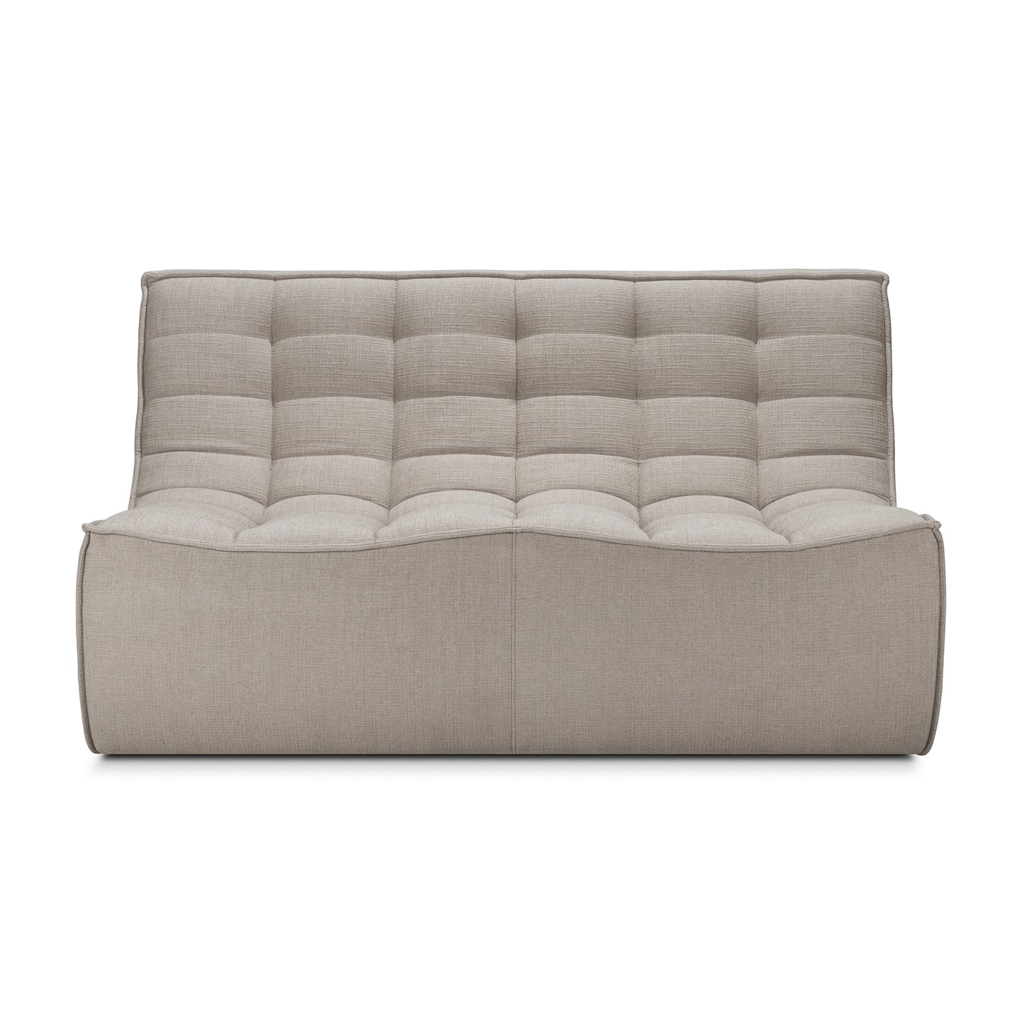 Sofa-N701-2-seater-Ecru-Eco-Fabric-140-front-cut-Goode-Studio