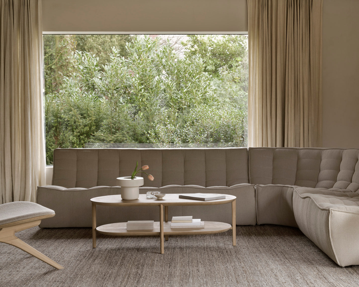 N701-sofa-3-seater-2-seater-90-round-corner-Ecru-Eco-fabric-bok-coffee-table-oak-oblong-eye-lounge-chair-oak-off-white-fabric-nomad-kilim-rug-cumin-Goode-Studio