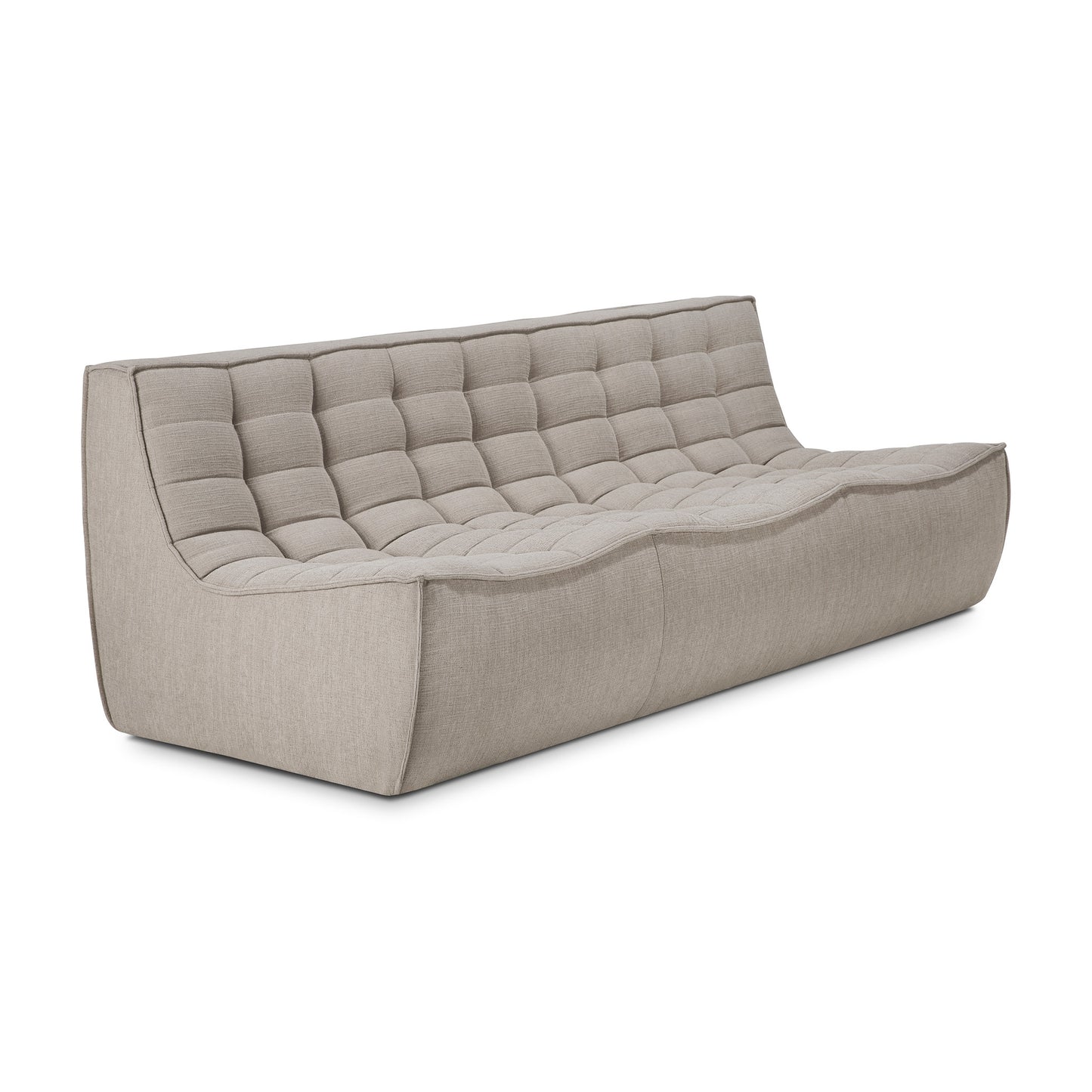 Sofa-N701-3-seater-Ecru-Eco-Fabric-210-side-cut-Goode-Studio