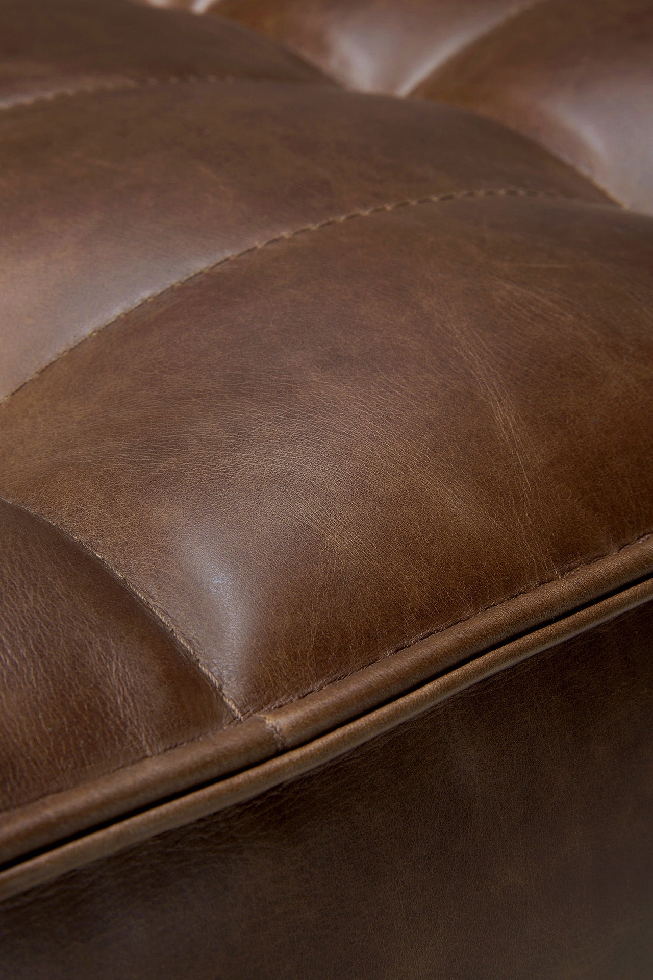 N701 Modular Sofa-Chestnut-leather-Goode-Studio