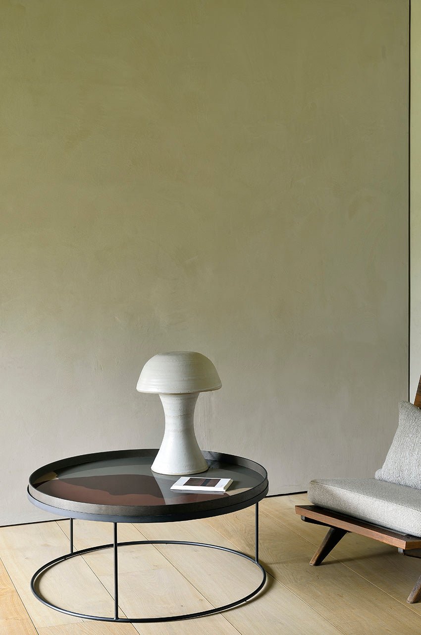 Round-tray-coffee-table-Graphite-Combined-Dots-tray-Goode-Studio
