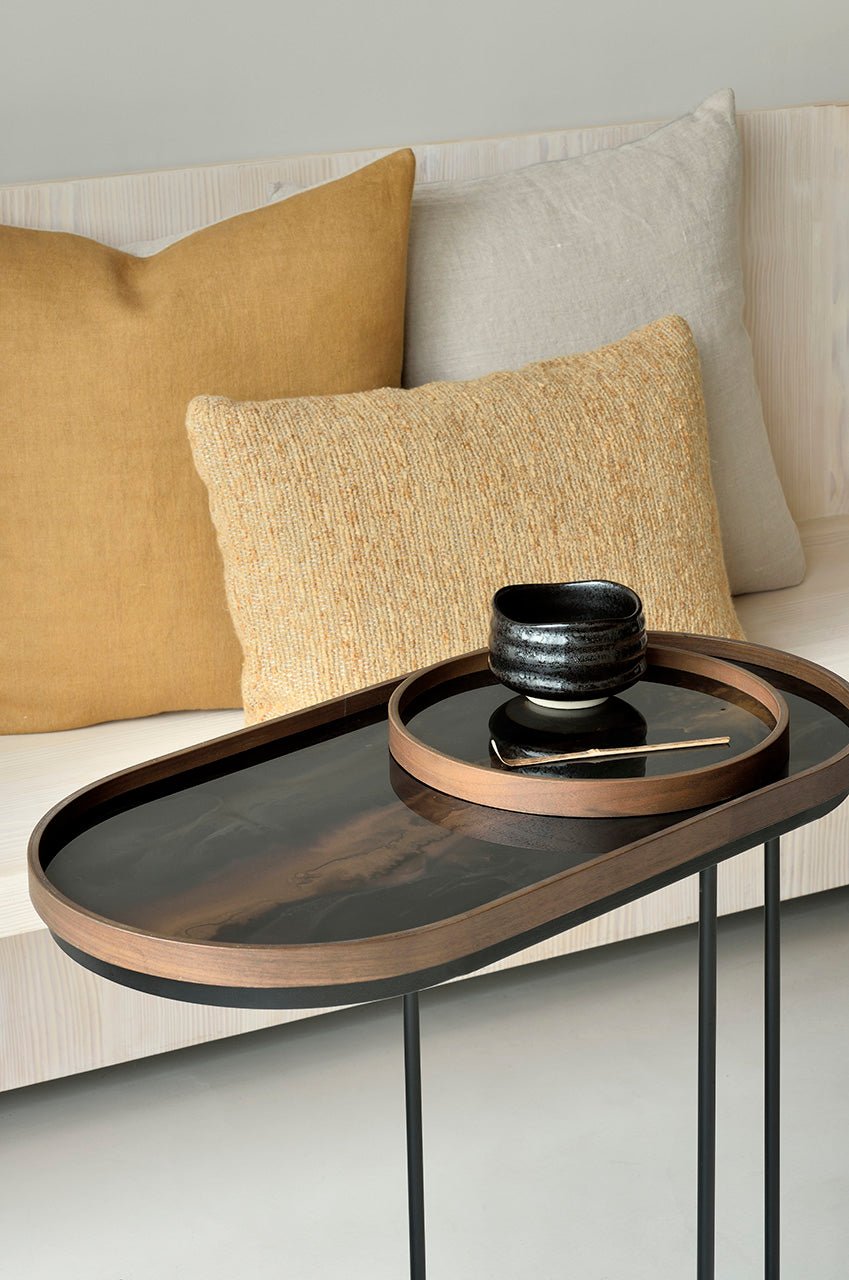 Bronze-Organic-tray-Oblong-tray-side-table-Bronze-Organic-valet-tray-Goode-Studio
