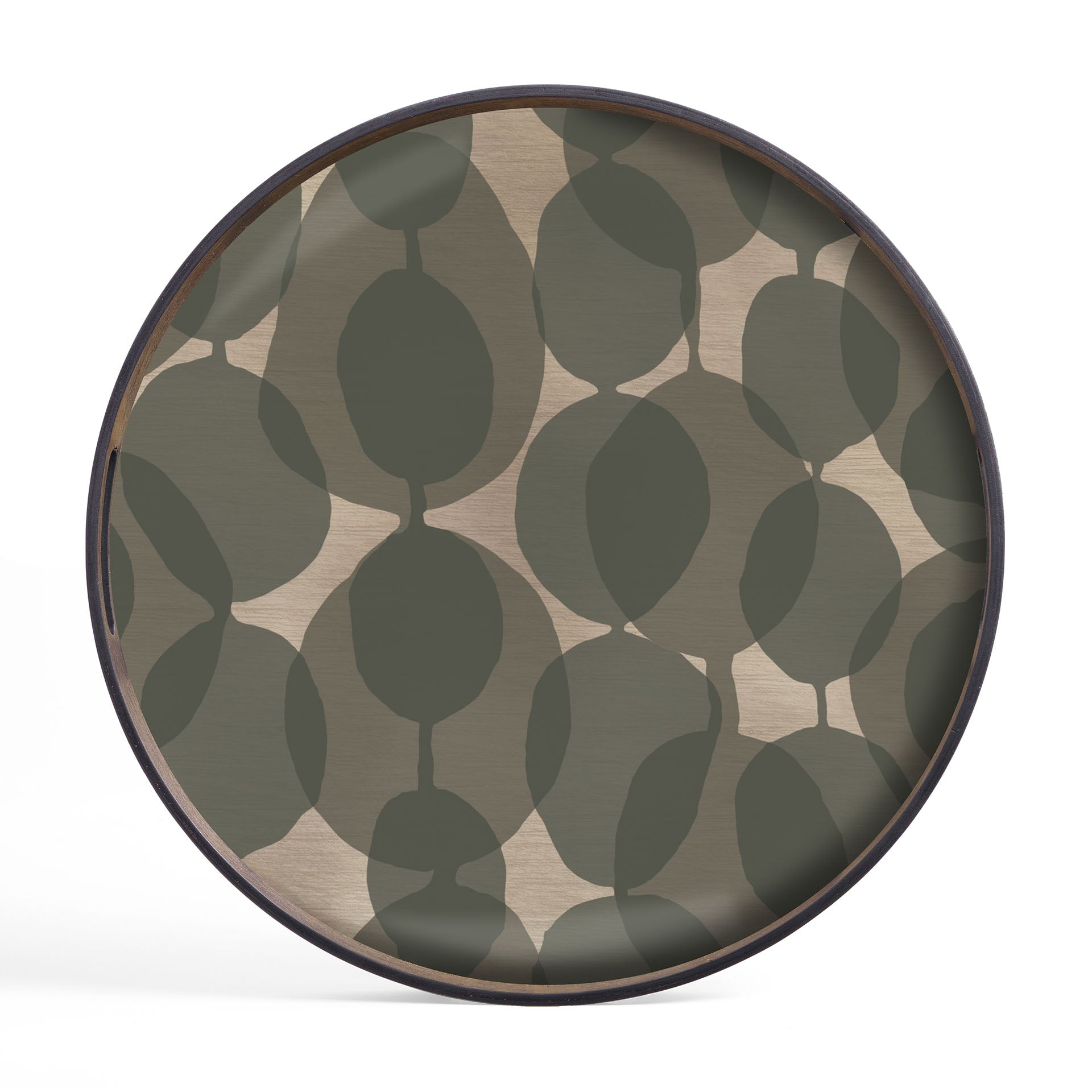 Connected Dots Glass Tray