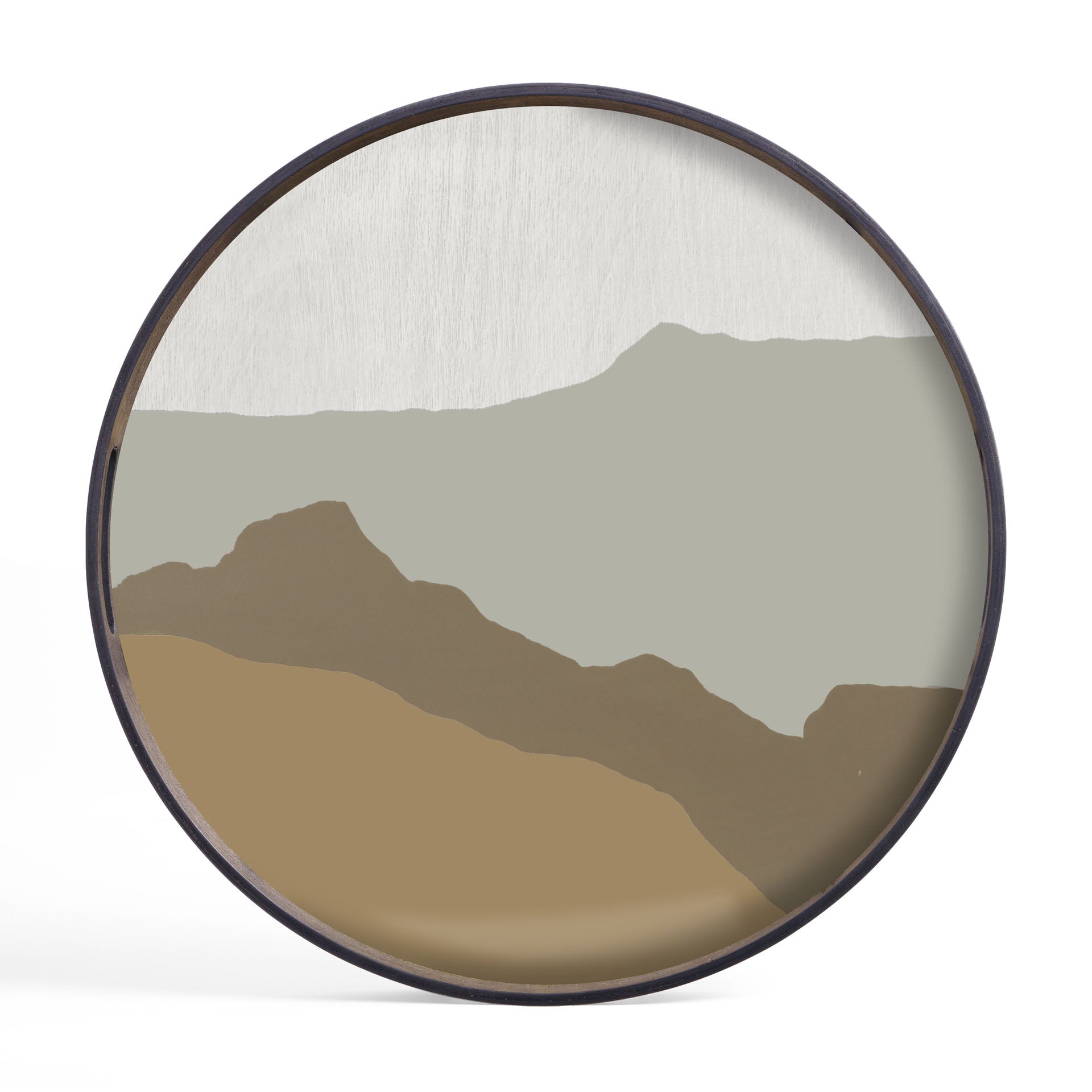 Wabi Sabi Glass Tray - Sand - Goode Studio